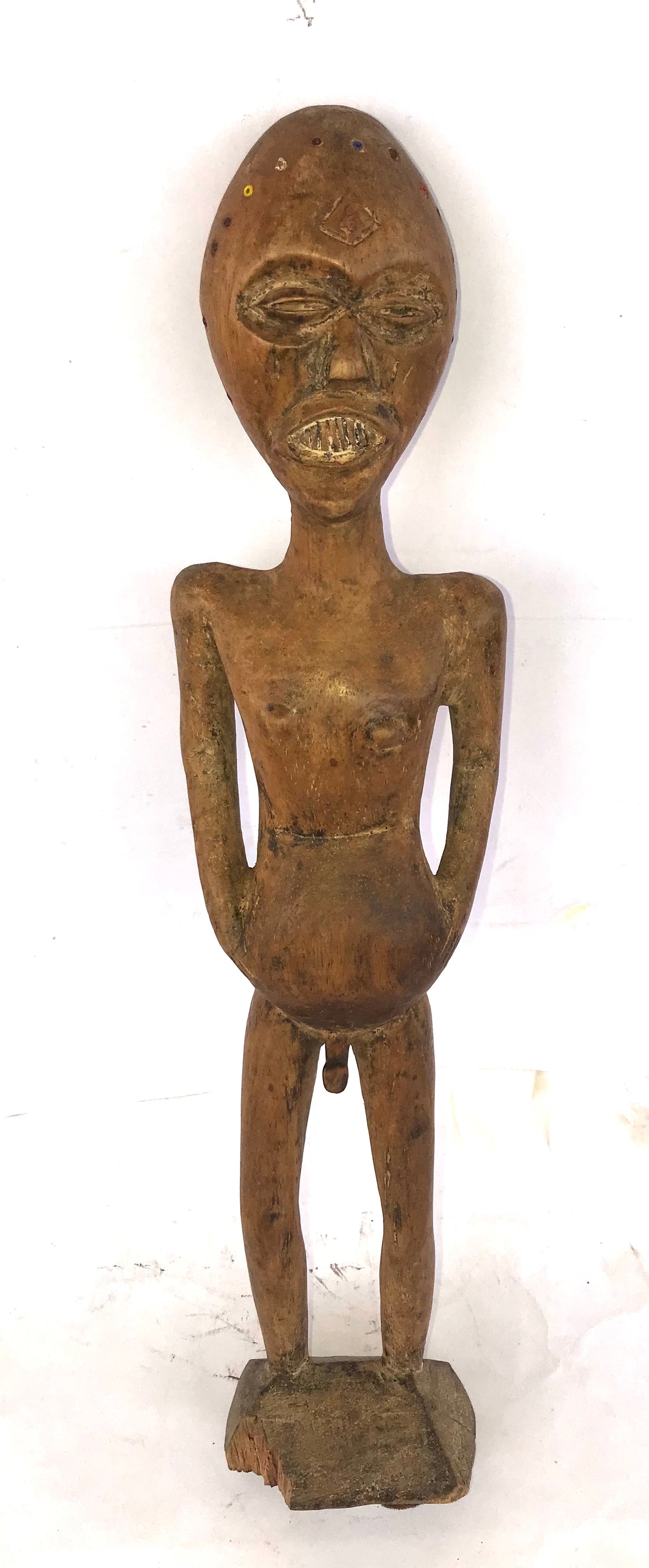 1.089 African Art: Angola - Tschokwe tribe - Fertility figure - 32cm