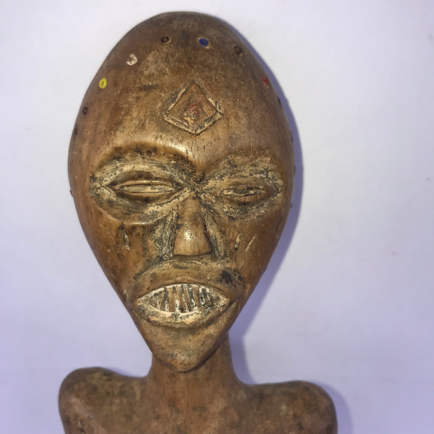 1.089 African Art: Angola - Tschokwe tribe - Fertility figure - 32cm