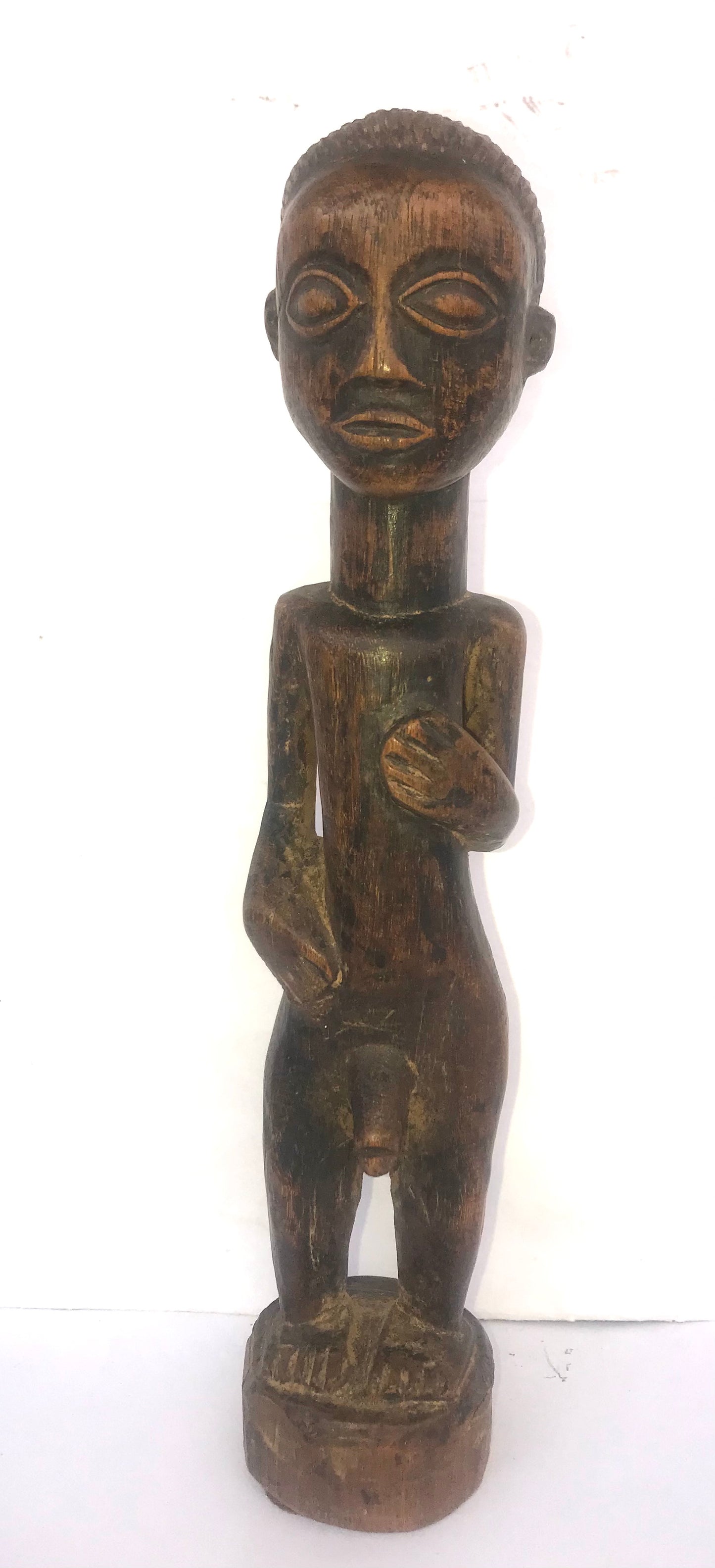 1.135 African Art: Angola - Tschokwe tribe - Fertility figure - 24cm