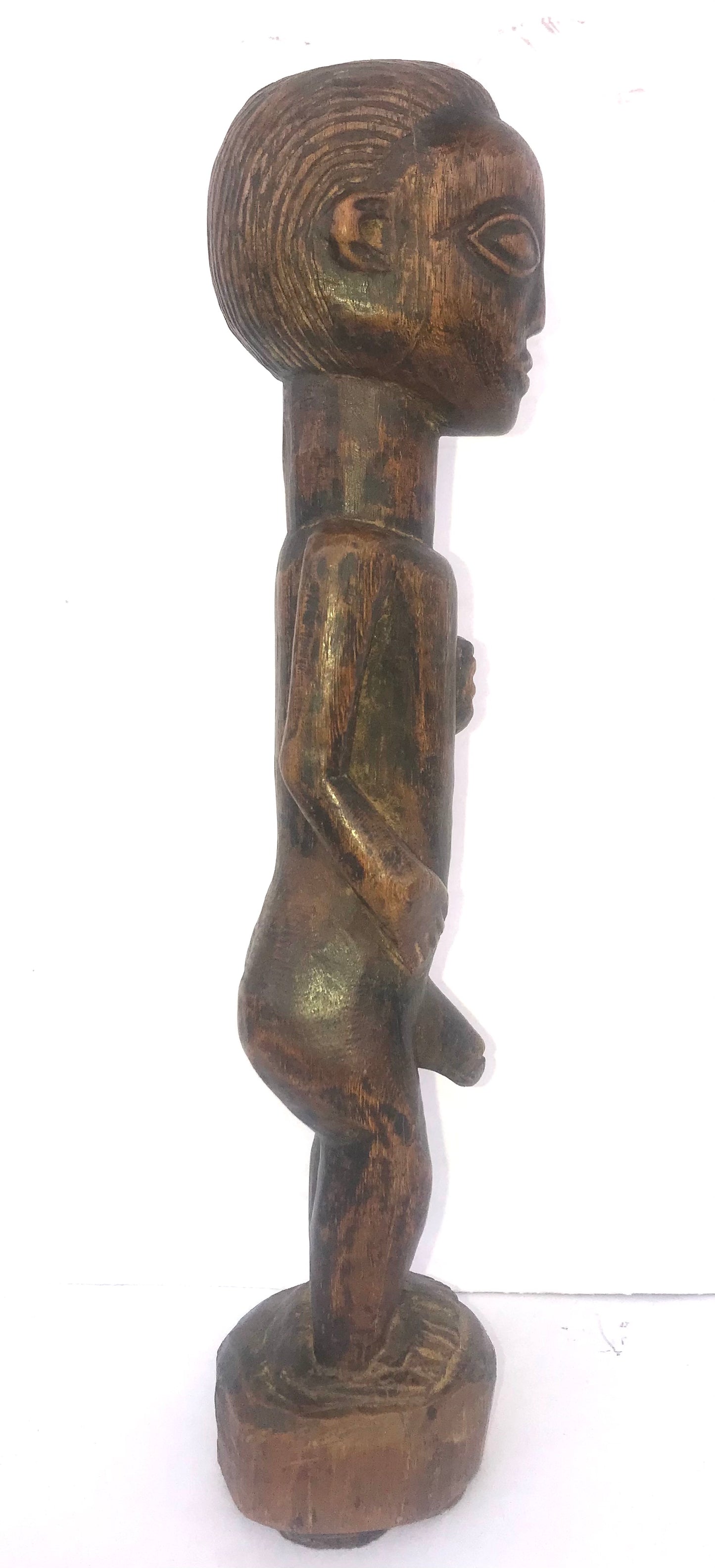 1.135 African Art: Angola - Tschokwe tribe - Fertility figure - 24cm