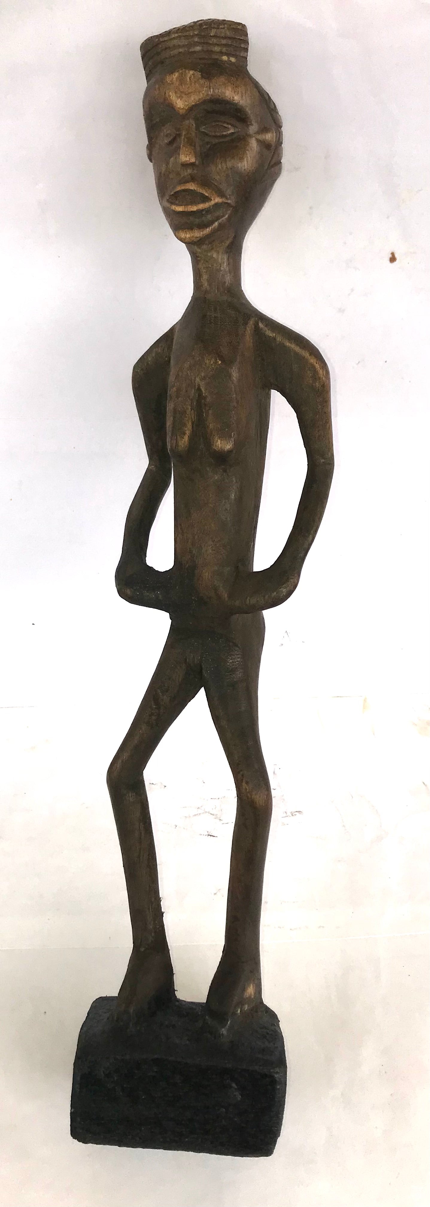 1.242 African Art: Angola - Tschokwe tribe - Prosperity - and Healing figure - 42cm
