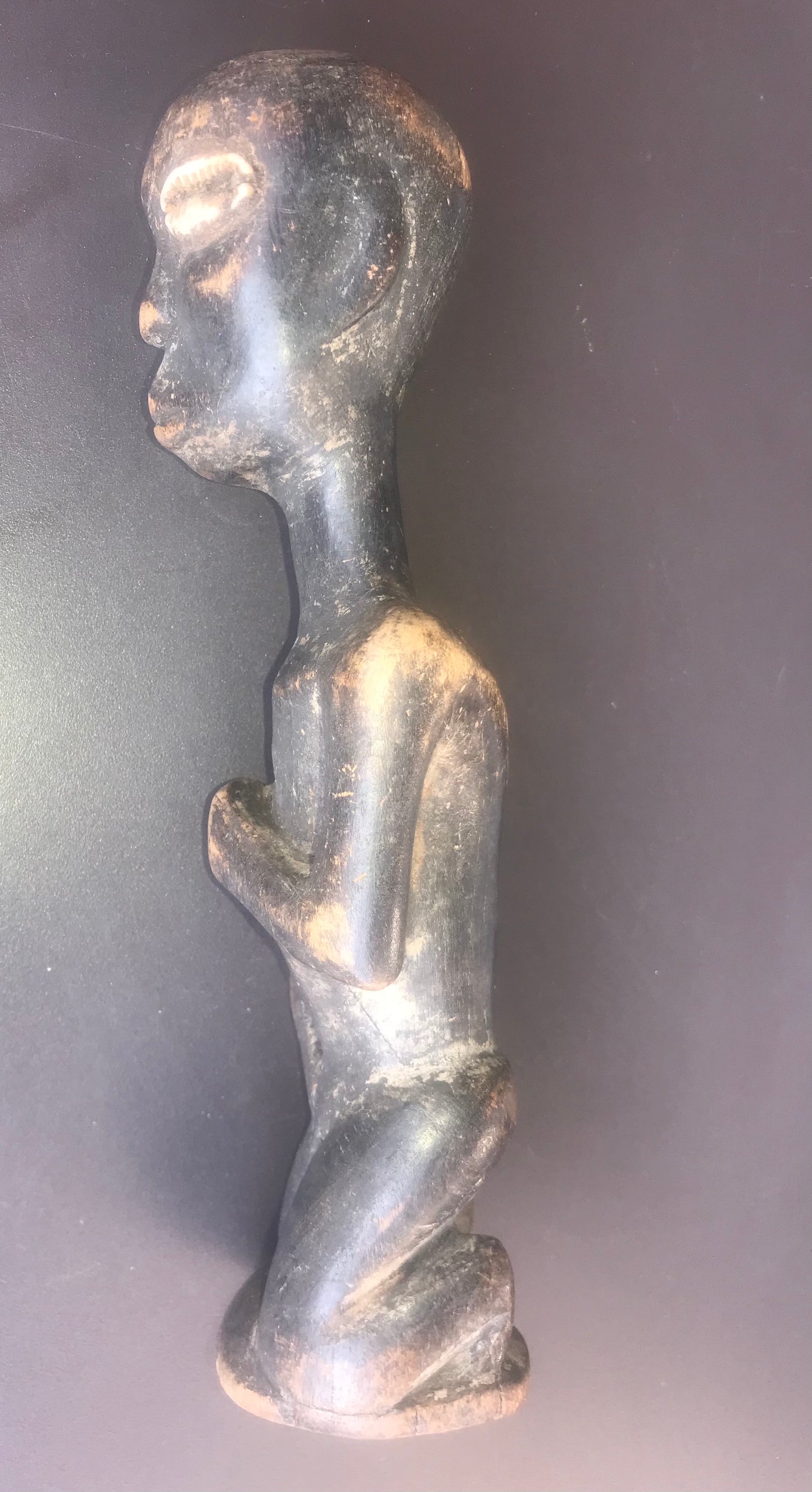 2.050 African Art: Namibia - Caprivi tribe - Protection and Respect - 20cm