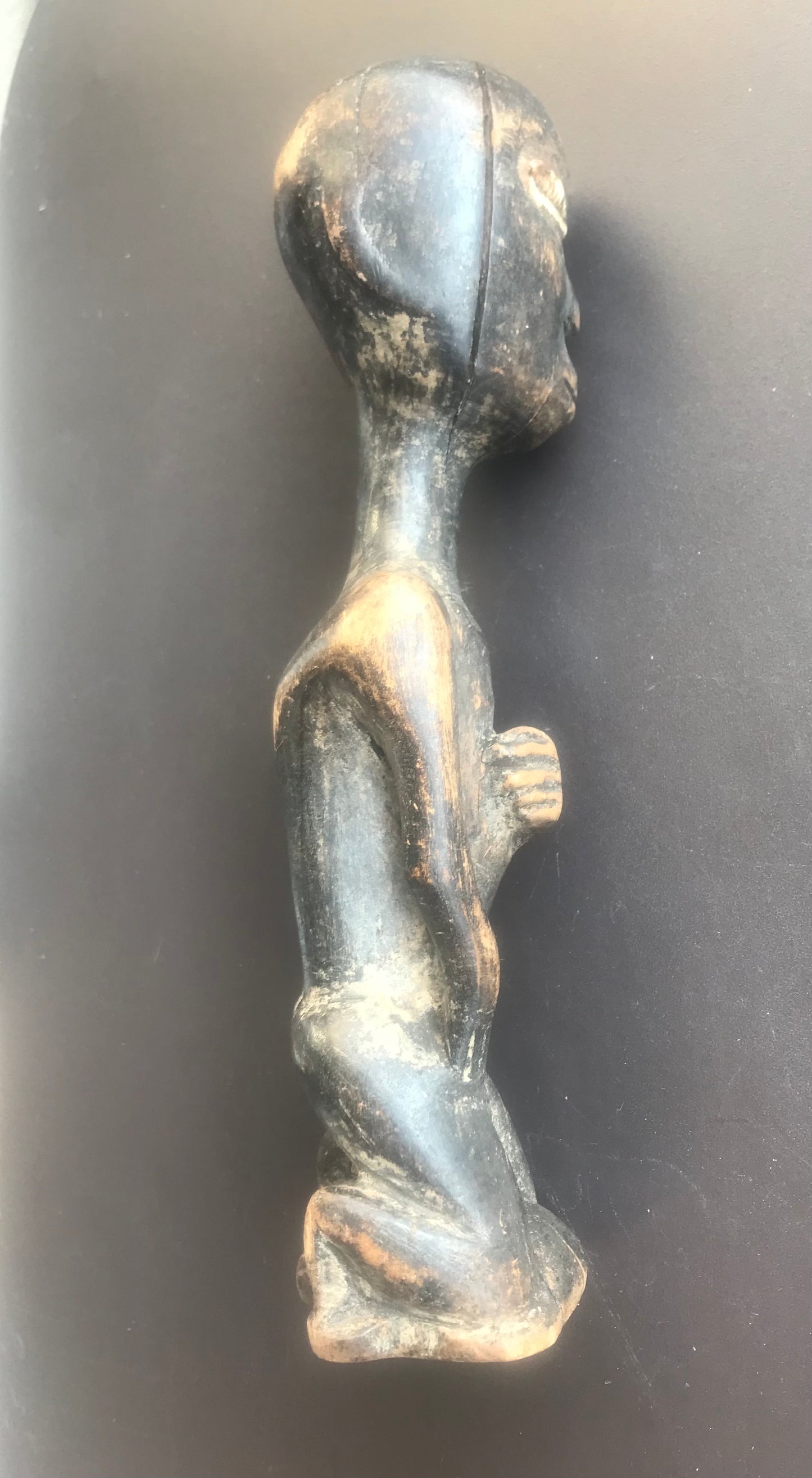 2.050 African Art: Namibia - Caprivi tribe - Protection and Respect - 20cm