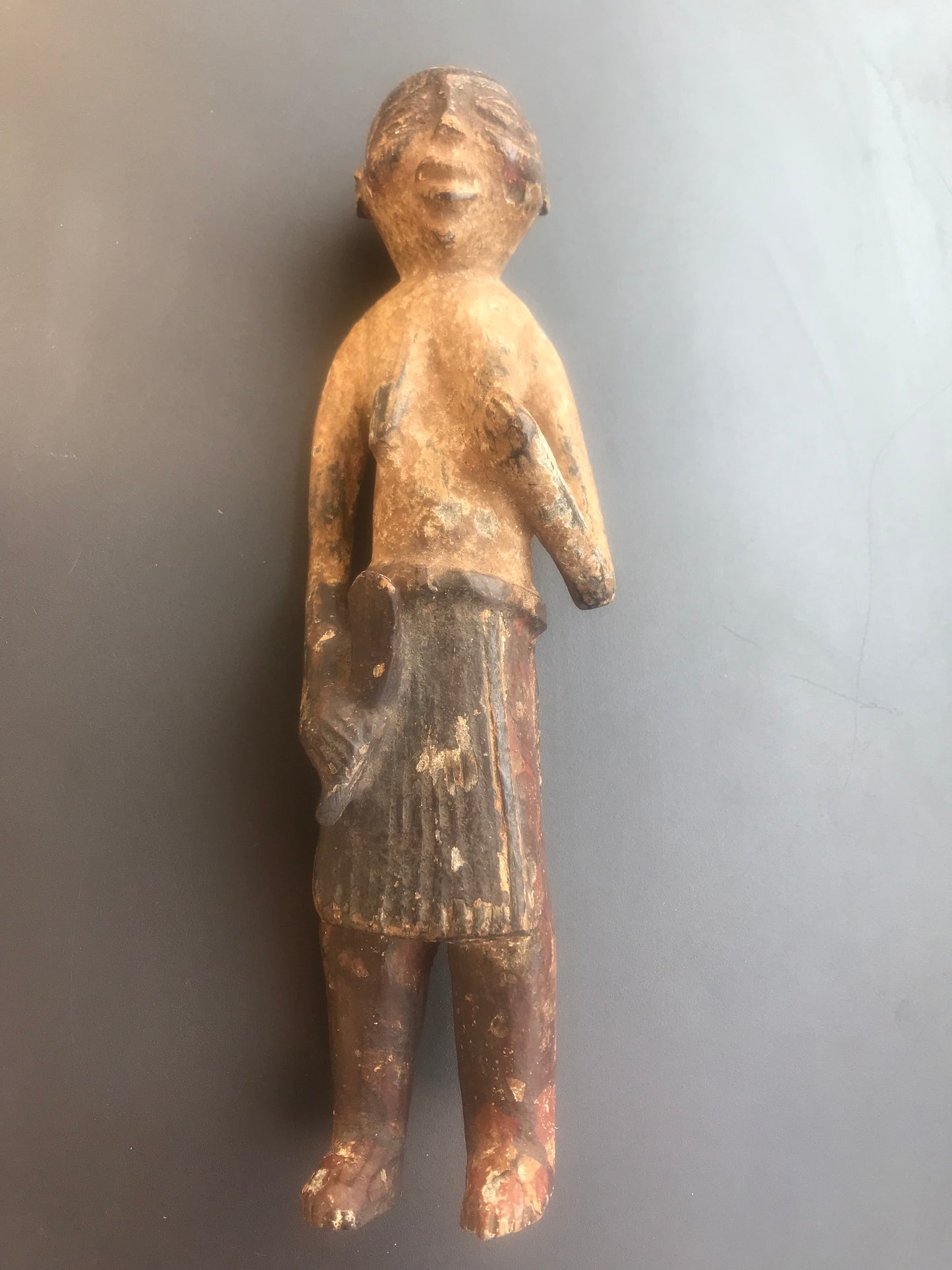 2.124 African Art: Angola - Tschokwe tribe - Ancestor protection - 27cm