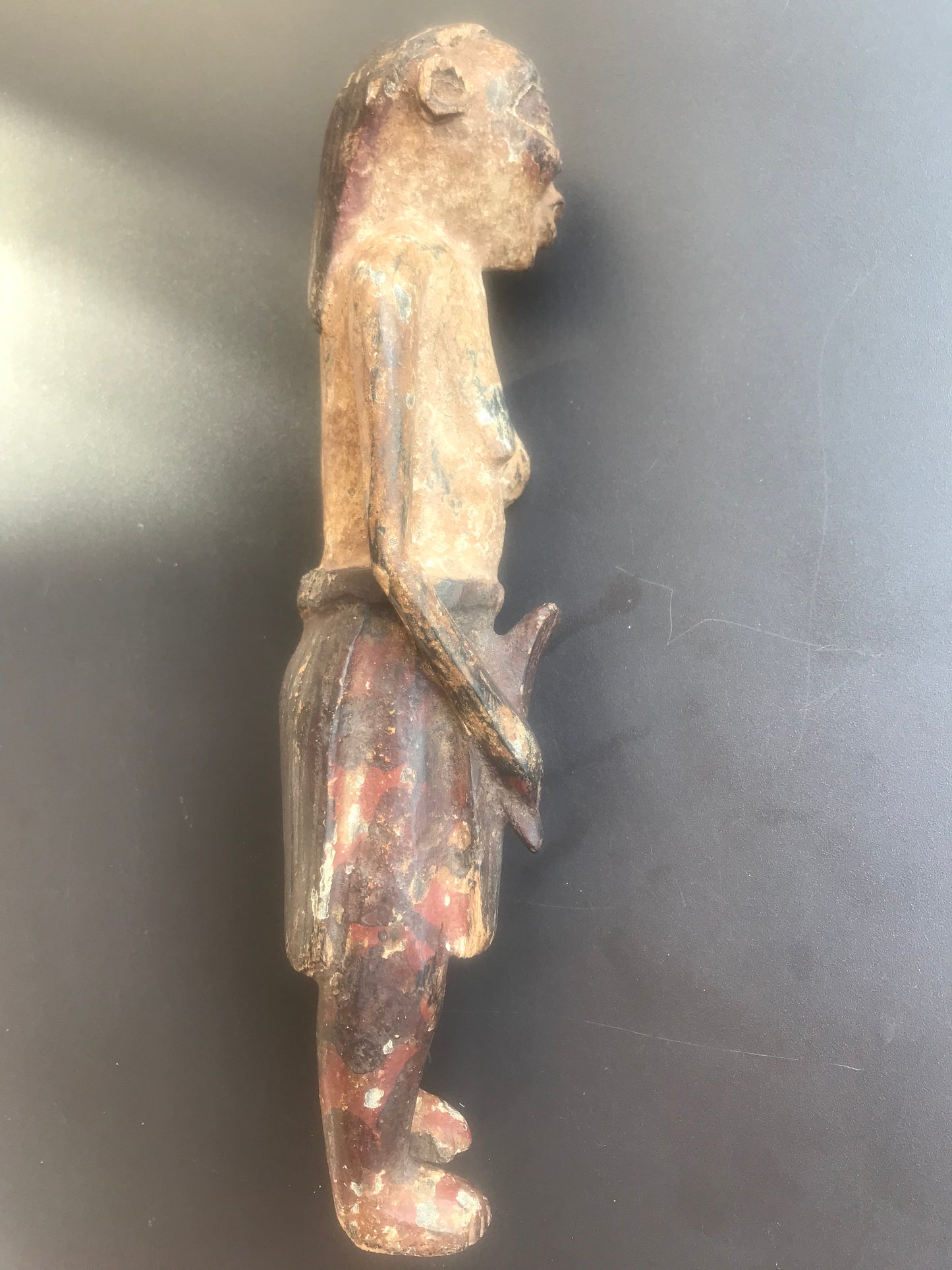 2.124 African Art: Angola - Tschokwe tribe - Ancestor protection - 27cm