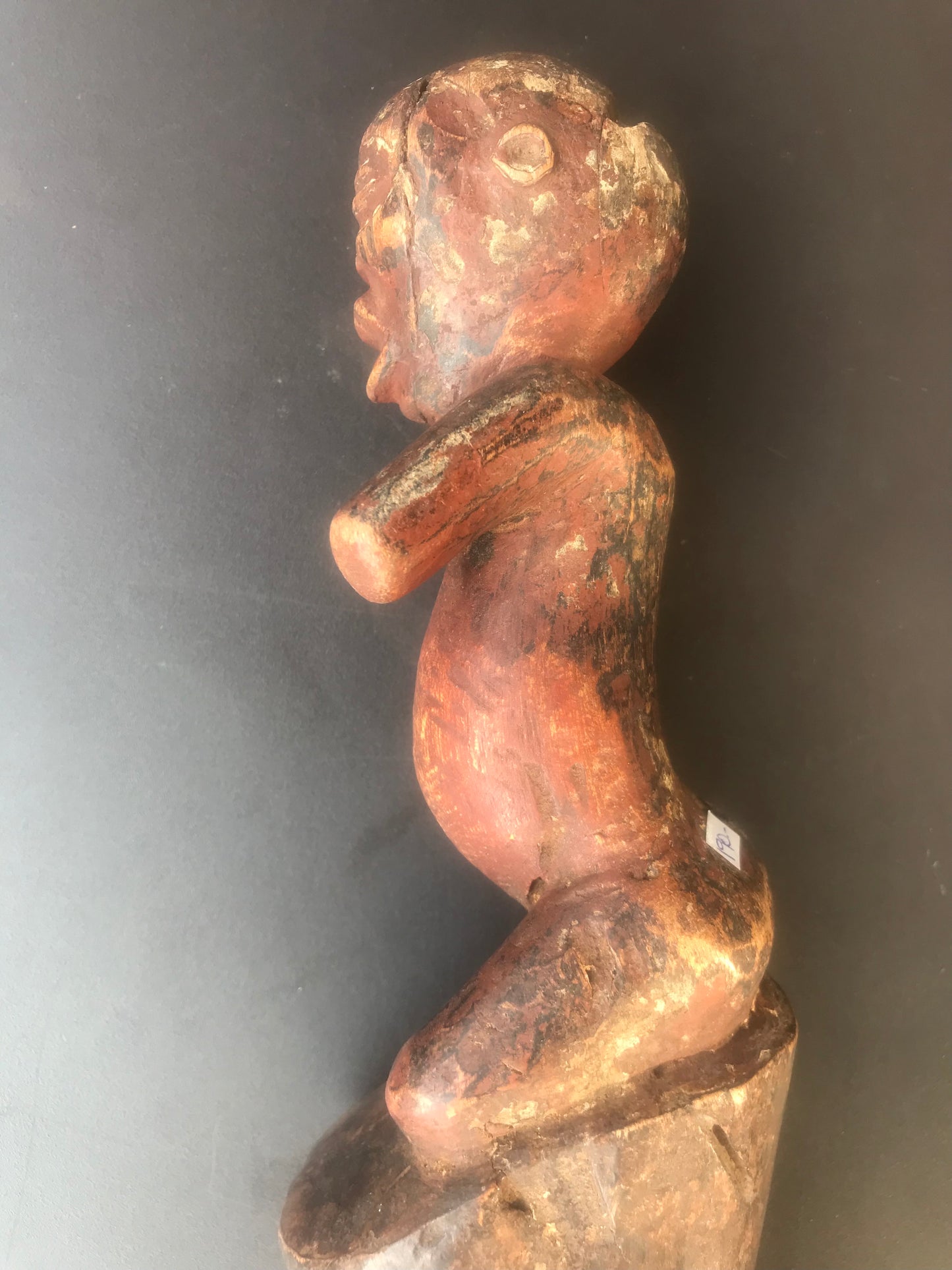 2.190 African Art: Namibia / Zambia - Luvale tribe - Healing figure - 33cm