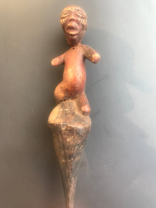 2.190 African Art: Namibia / Zambia - Luvale tribe - Healing figure - 33cm