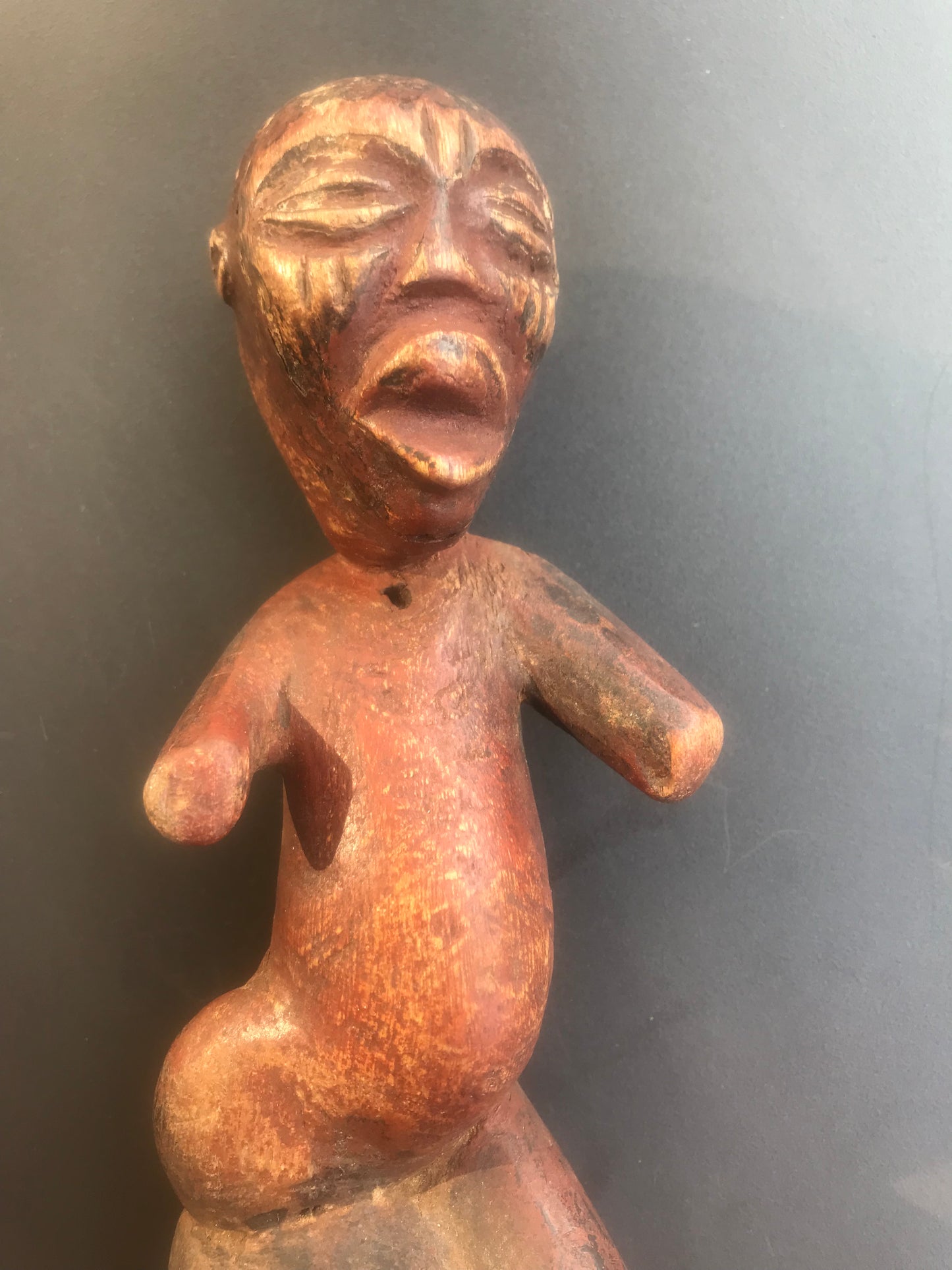 2.190 African Art: Namibia / Zambia - Luvale tribe - Healing figure - 33cm