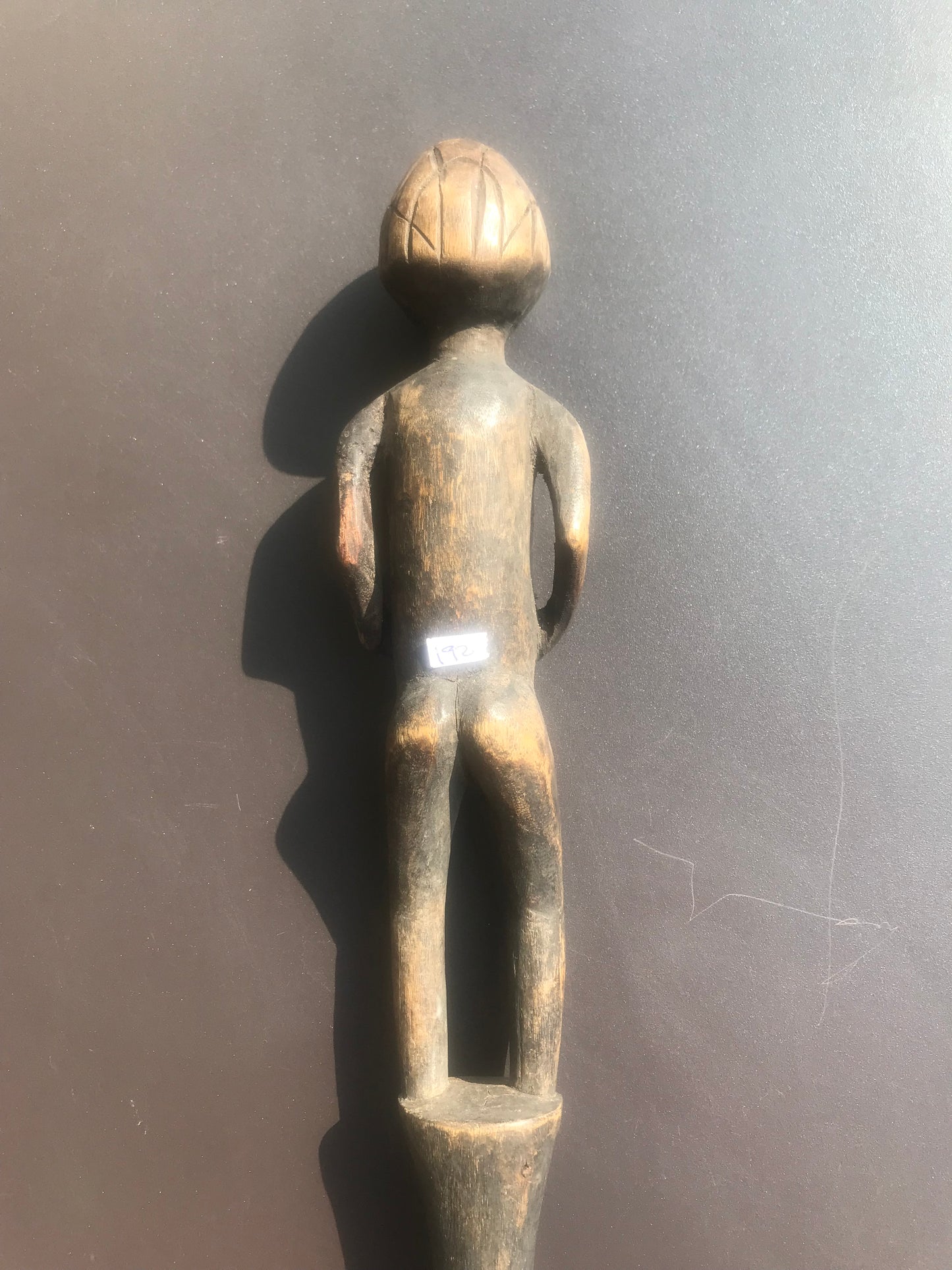 2.192 African Art: Angola - Tschokwe tribe - Walking stick - 53cm