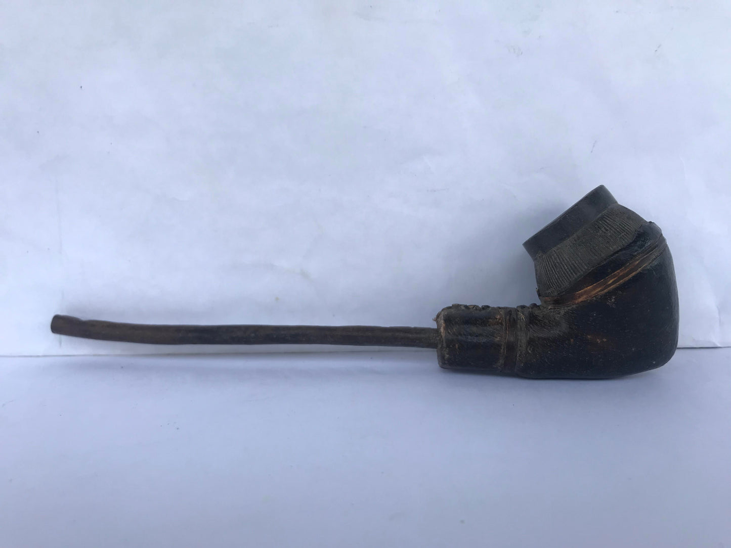 4.276 African Art: Namibia - Herero tribe - Traditional pipe - 17cm