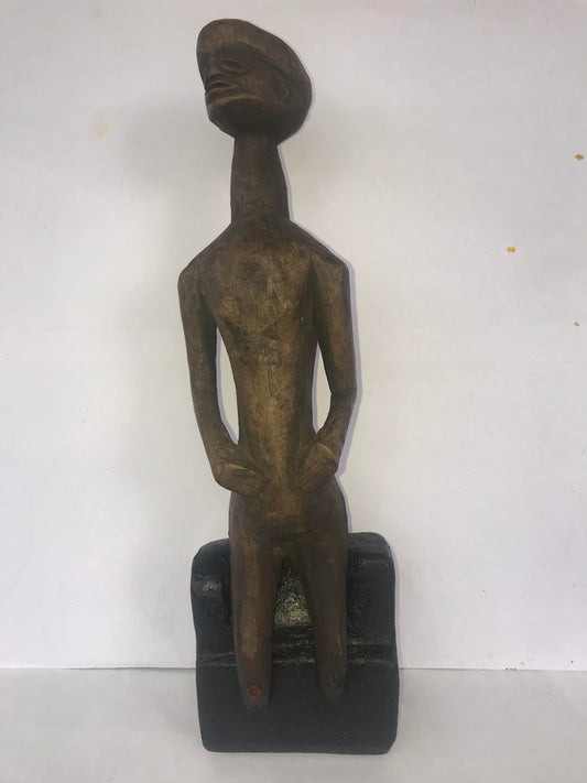 4.295 African Art: Angola - Tschokwe tribe: Ancestor Protection - 30cm