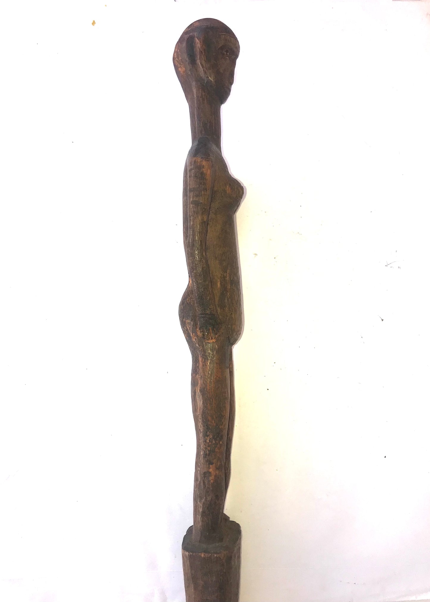 3.009 African Art: Namibia - Caprivi tribe - Walking stick - 53cm
