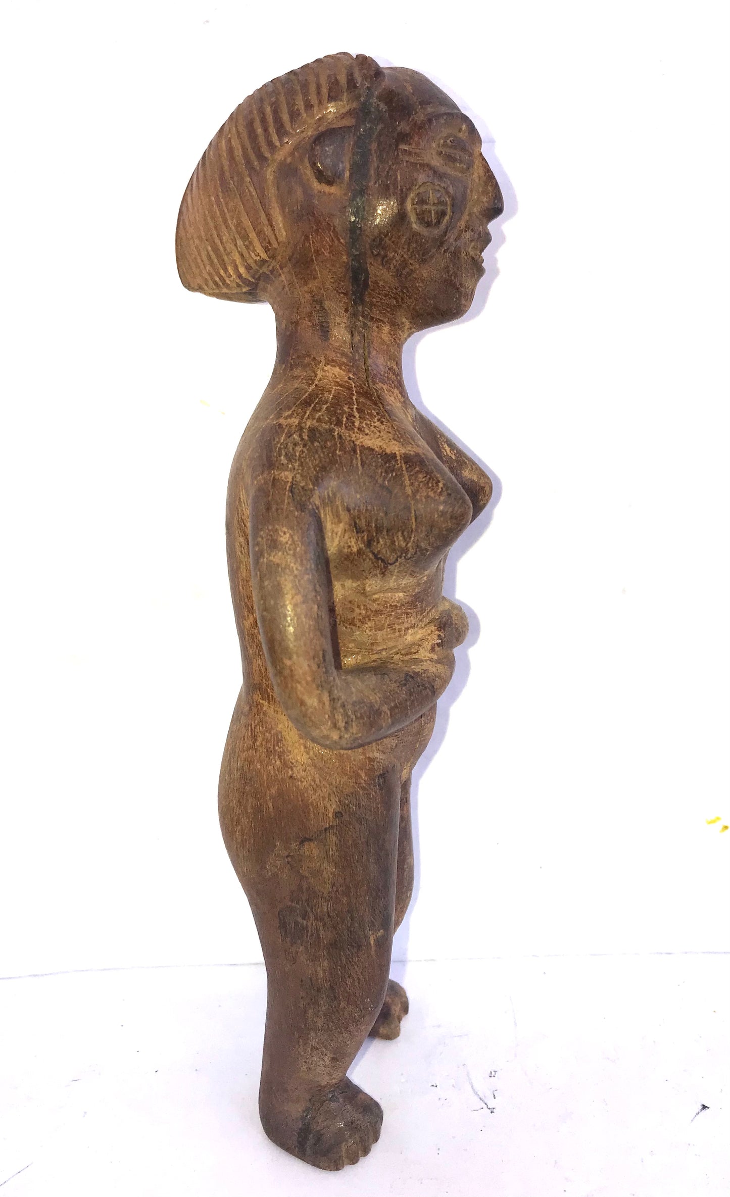 3.014 African Art: Angola - Tschokwe tribe - Healing figure - 19cm