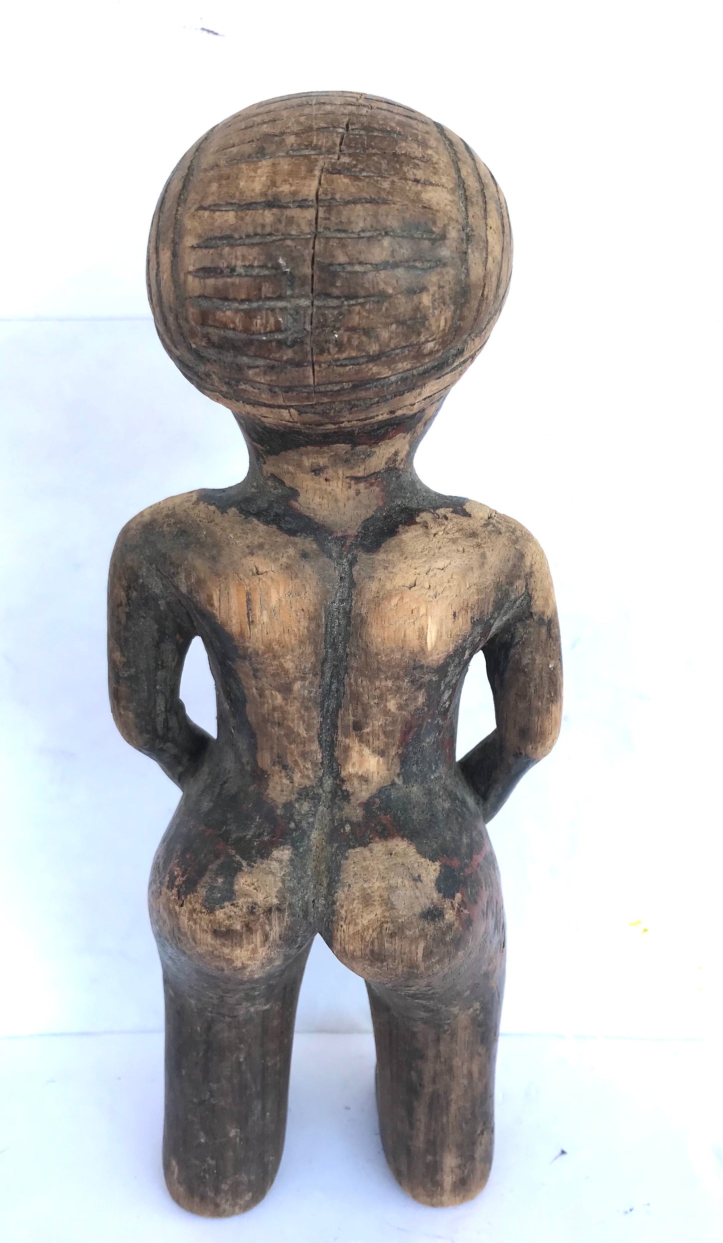 3.194 African Art: Angola - Tschokwe tribe - Fertility figure - 22cm