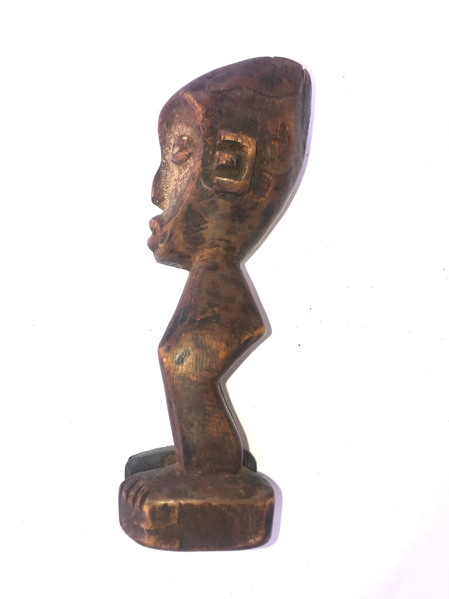 3.222 African Art: Kongo - Warega tribe - Healing figure - 19cm
