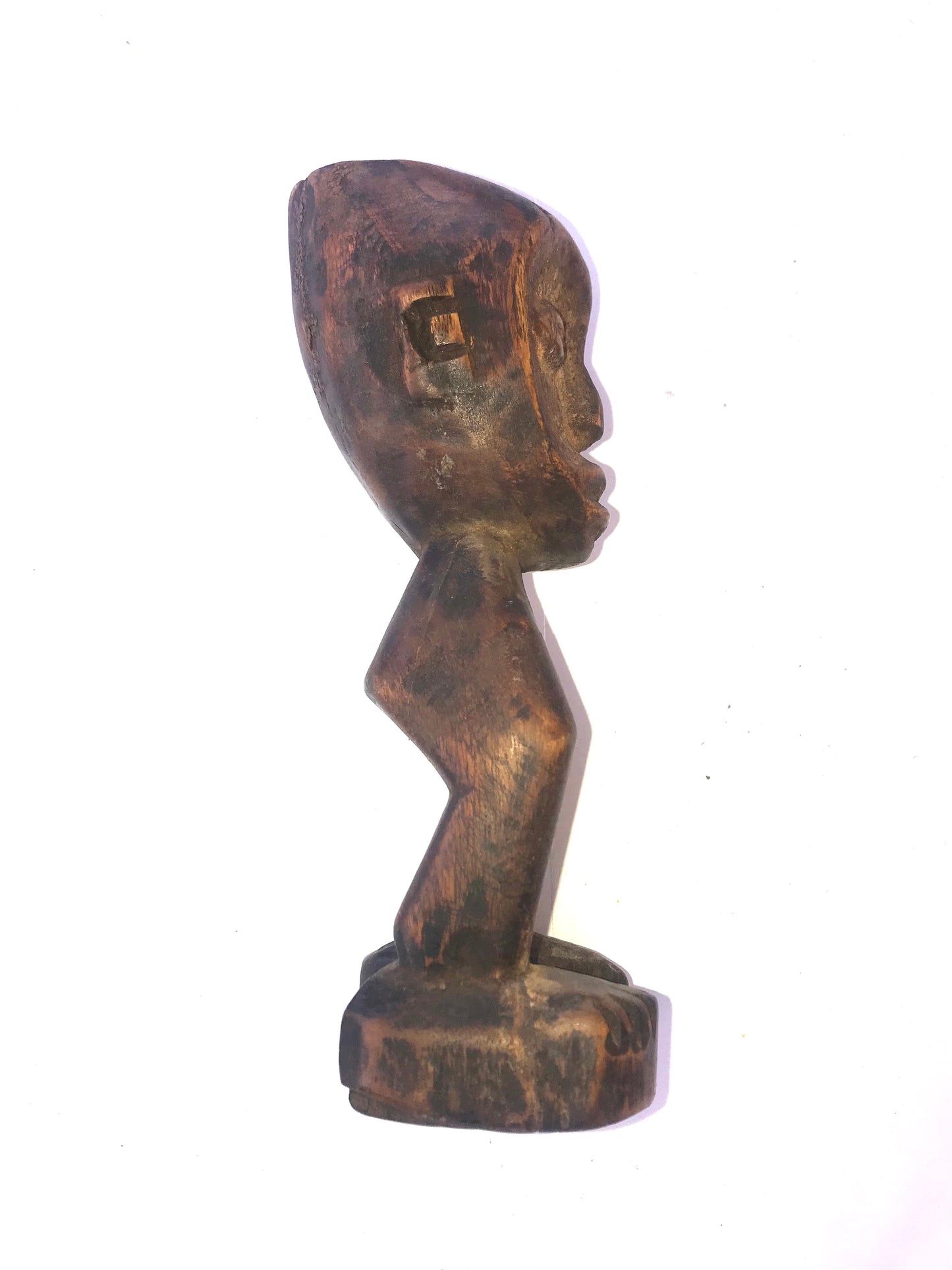 3.222 African Art: Kongo - Warega tribe - Healing figure - 19cm