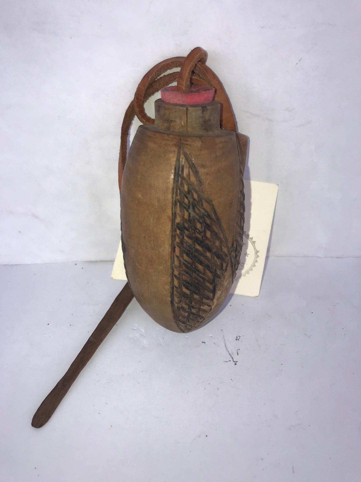 4.262.3 African Art: Angola - Tschokwe tribe - Snuffbox - 8cm