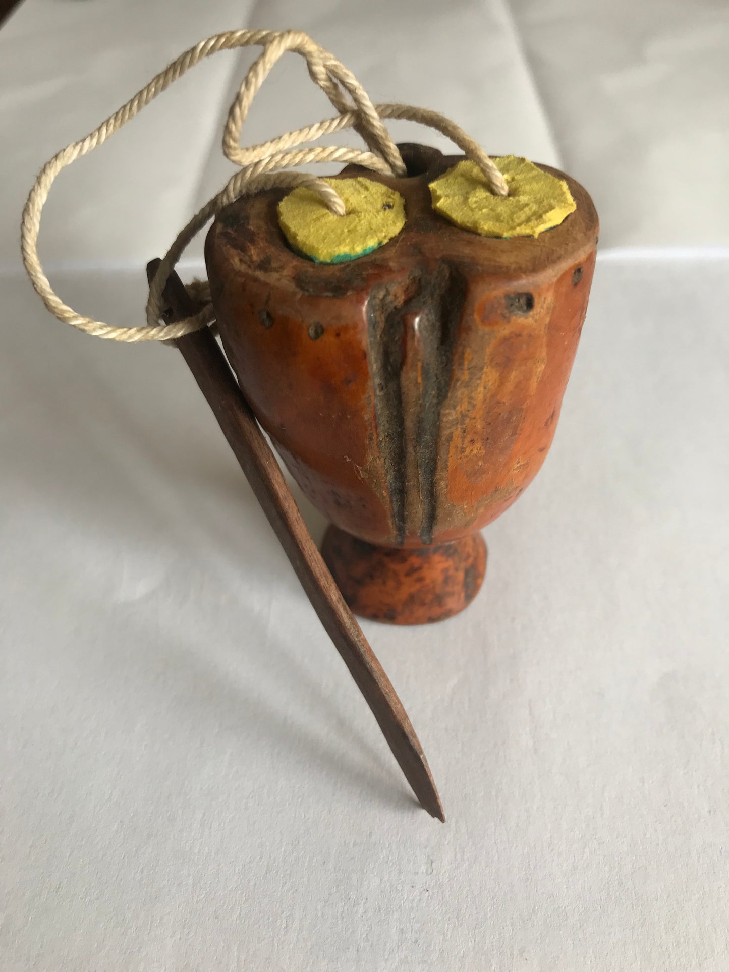 4.267.2 African Art: Namibia - Kwanyama tribe - Snuffbox - 7cm