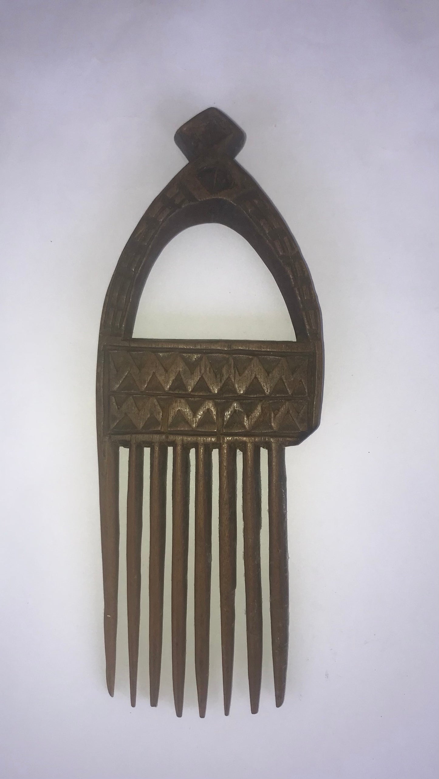 4.272 African Art: Namibia - Kavango tribe - Wedding comb - 17cm