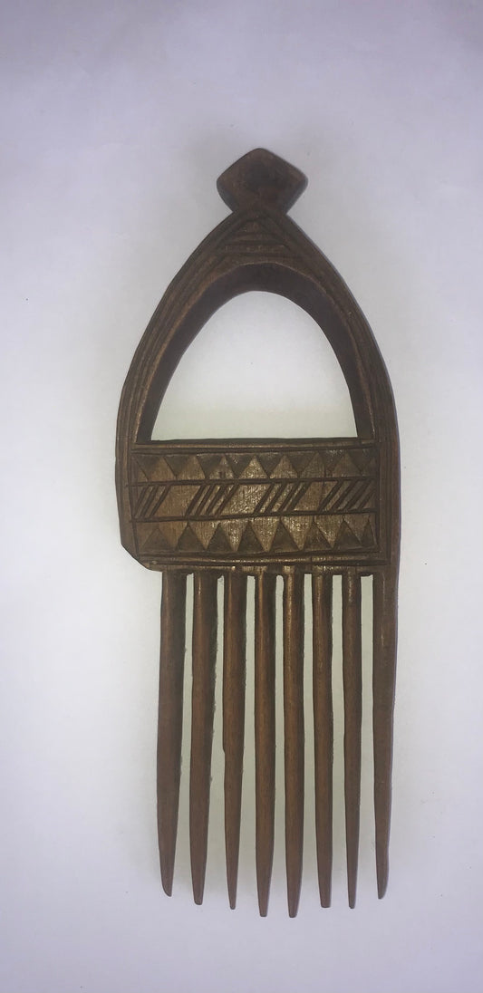 4.272 African Art: Namibia - Kavango tribe - Wedding comb - 17cm