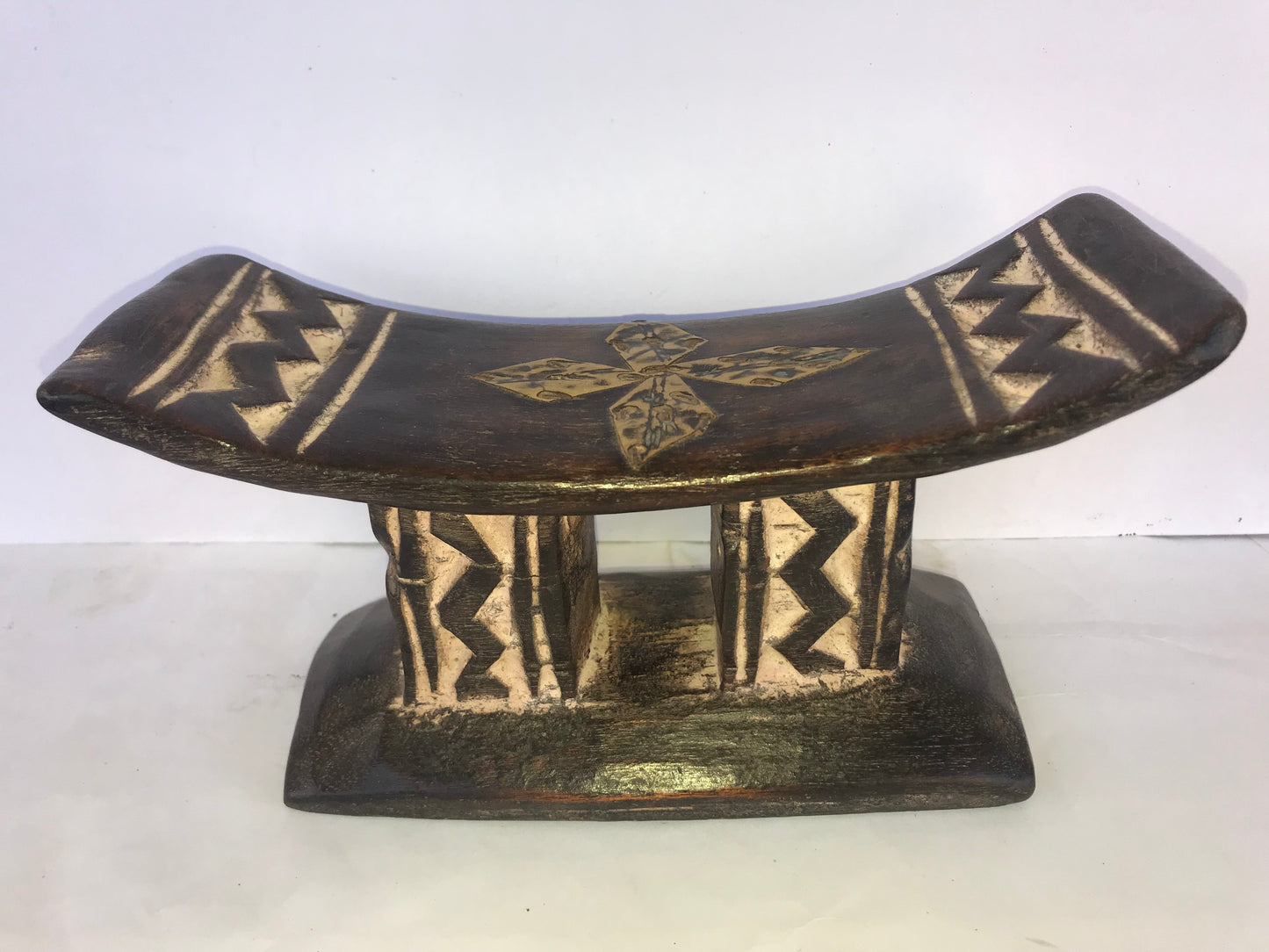 6.2211 African Art: Cameroon - Tikar tribe - Neck rest - 12cm