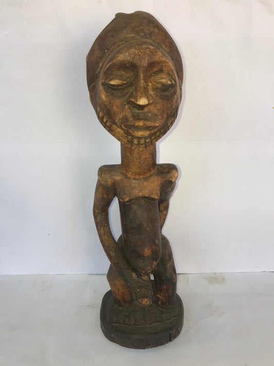 6.2216.1 Kongo - Bahemba tribe - Fertility figure - rare - 33cm