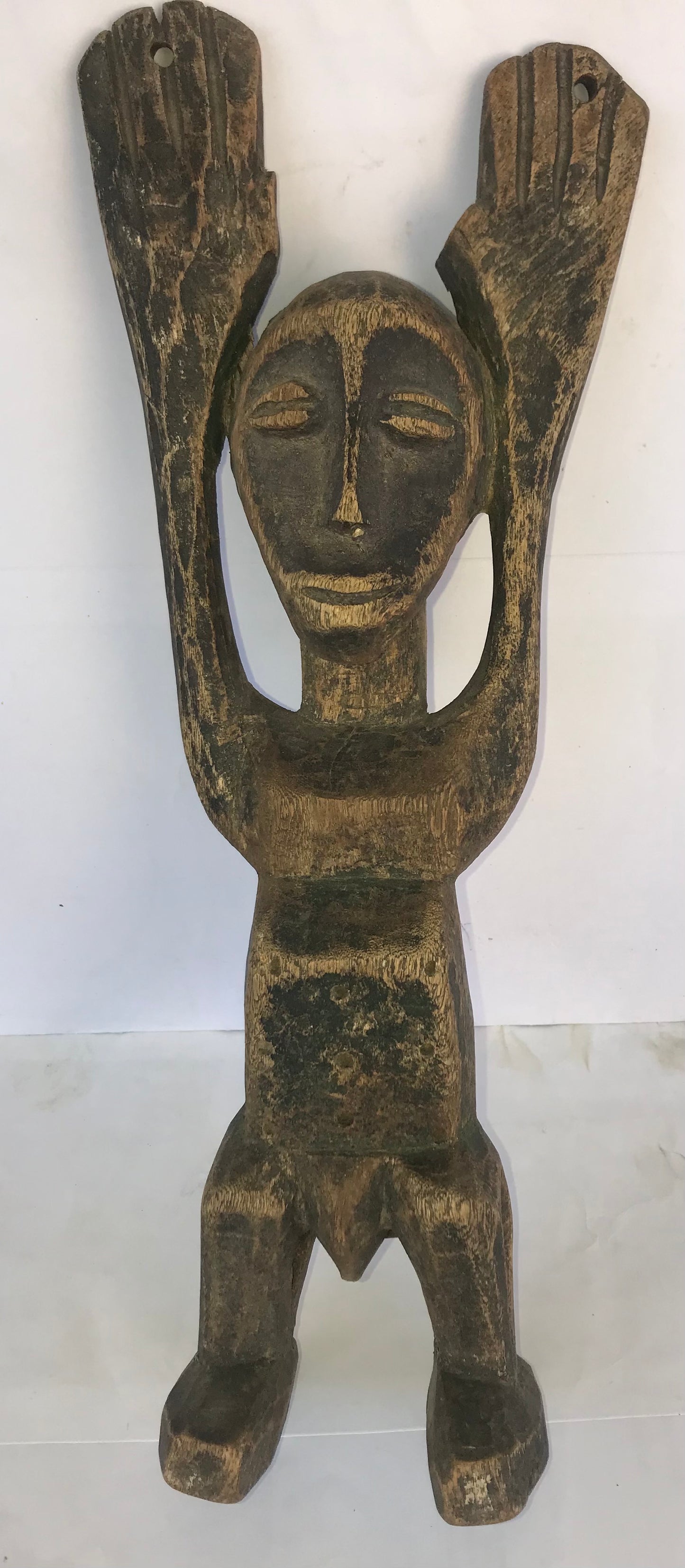 6.2216.2 African Art: Kongo - Warega - Thanksgiving and Ancestor protection - 37cm