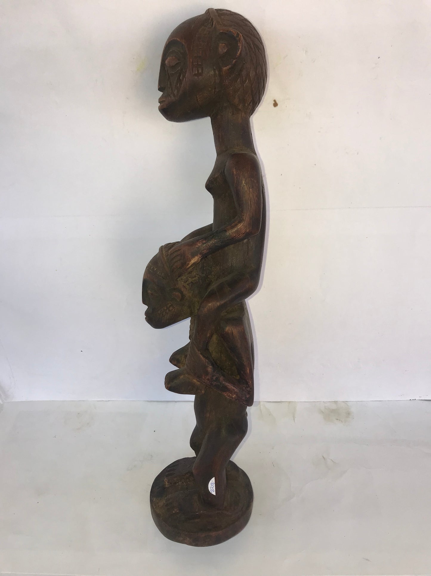 6.2218.1 African Art: Kongo Warega tribe - Ancestor Protection - 33cm