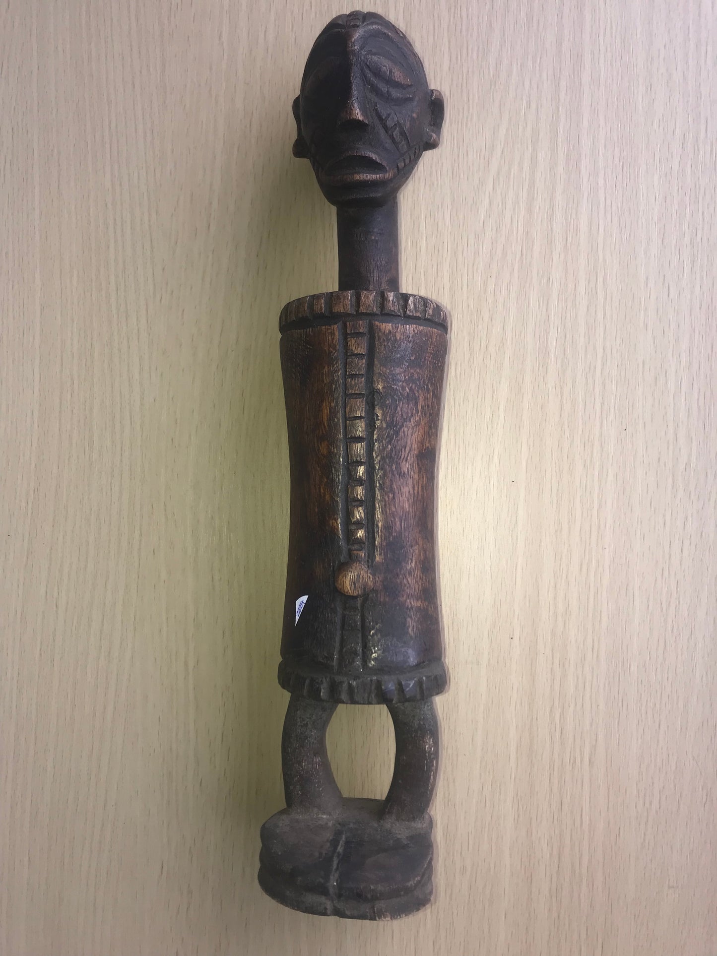 7.2224 African Art: Kongo - Tabwa tribe - Fertility Male - 33cm