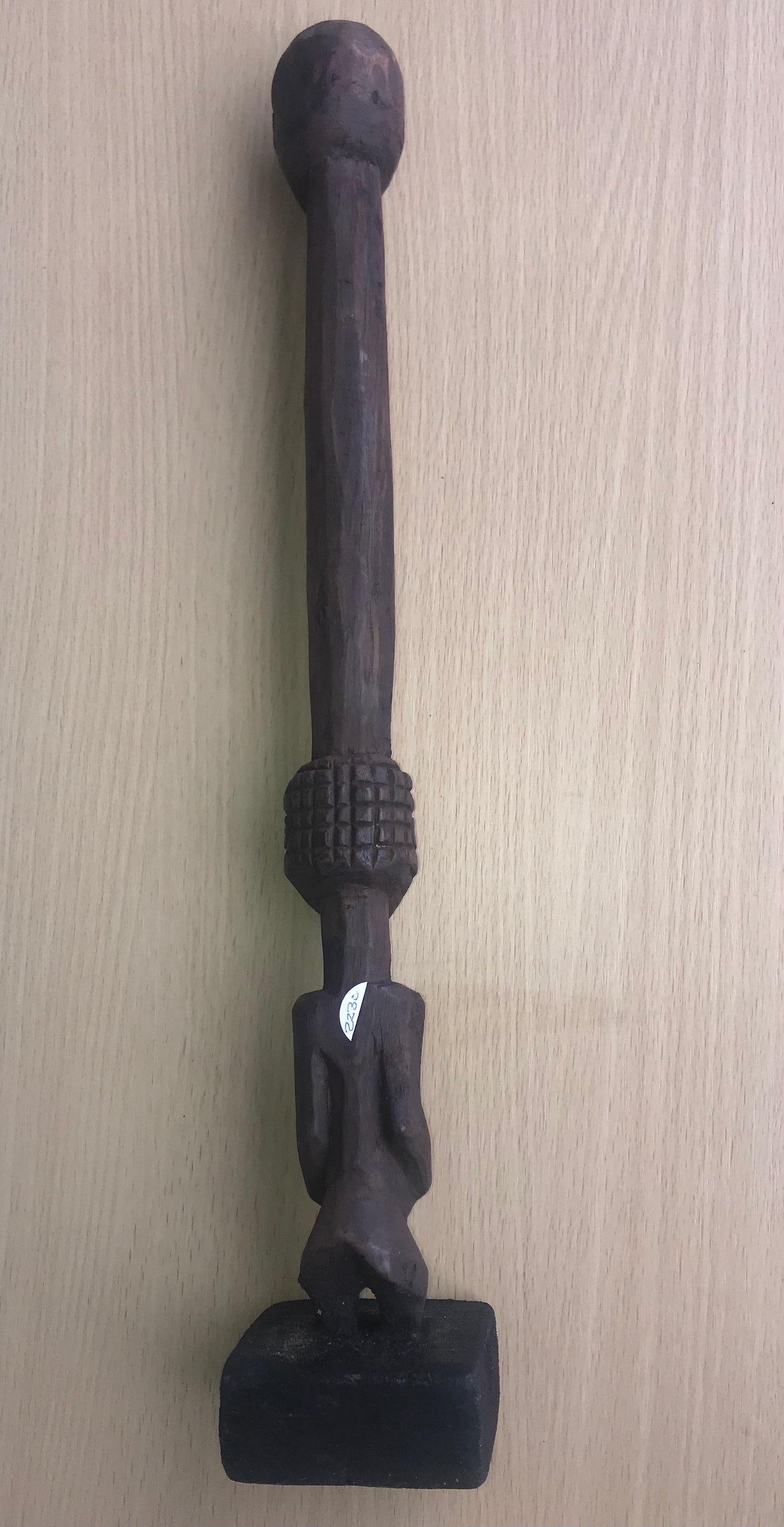 7.2230 African Art: Angola - Tschokwe tribe - Dignity and Ancestor - 44cm