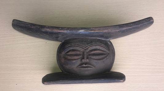 7.2232 African Art: Angola - Tschokwe tribe - traditional neckrest - 13cm