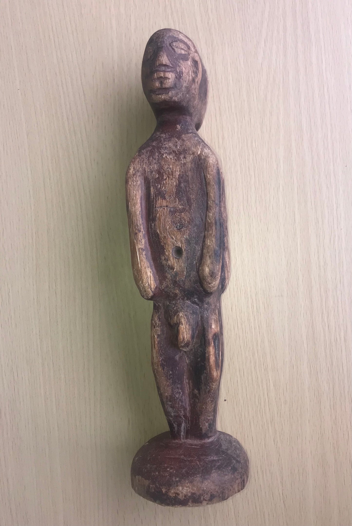 7.46 African Art: Namibia - Caprivi tribe - Healing and purification figure - 31cm