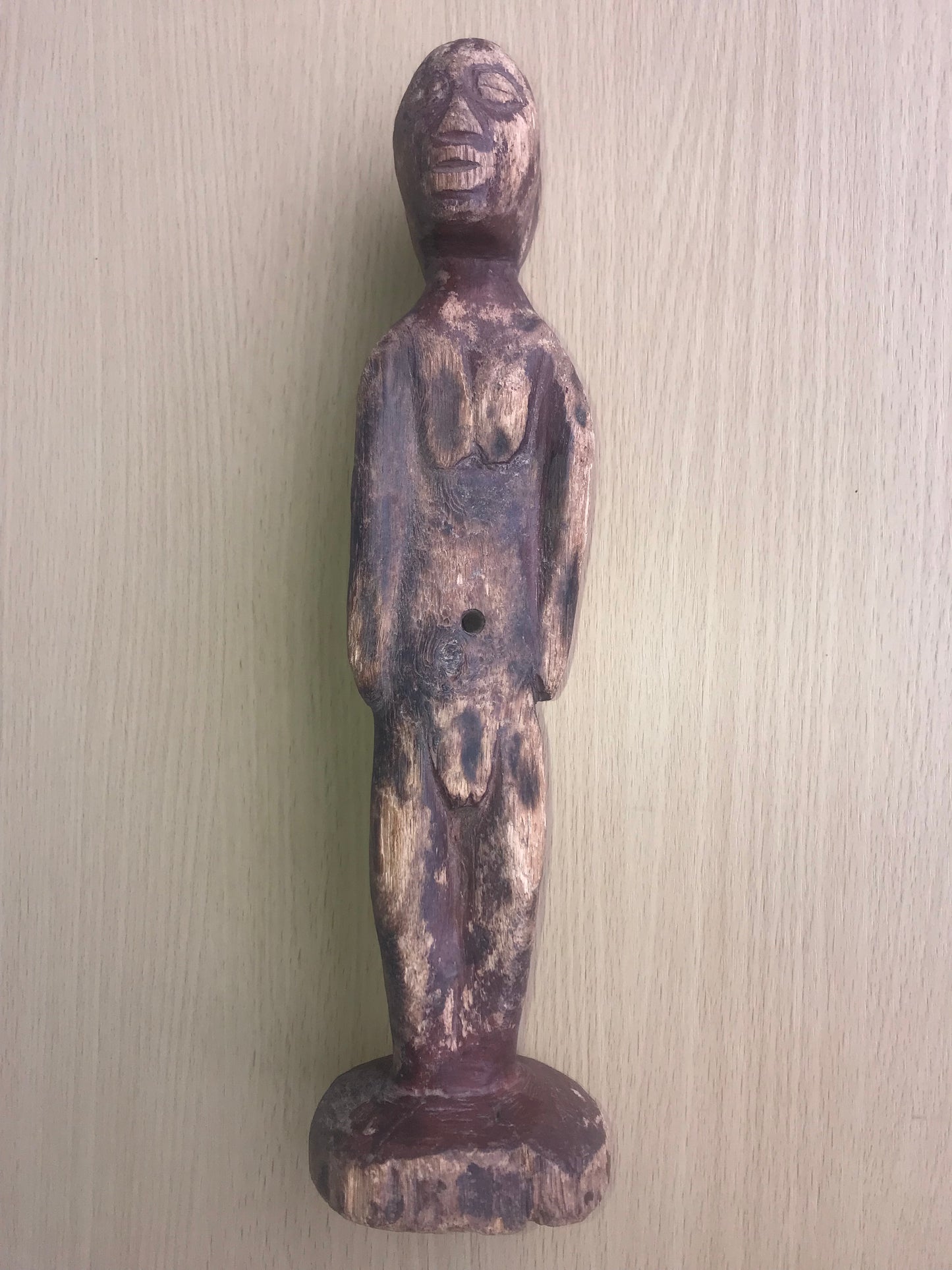 7.46 African Art: Namibia - Caprivi tribe - Healing and purification figure - 31cm