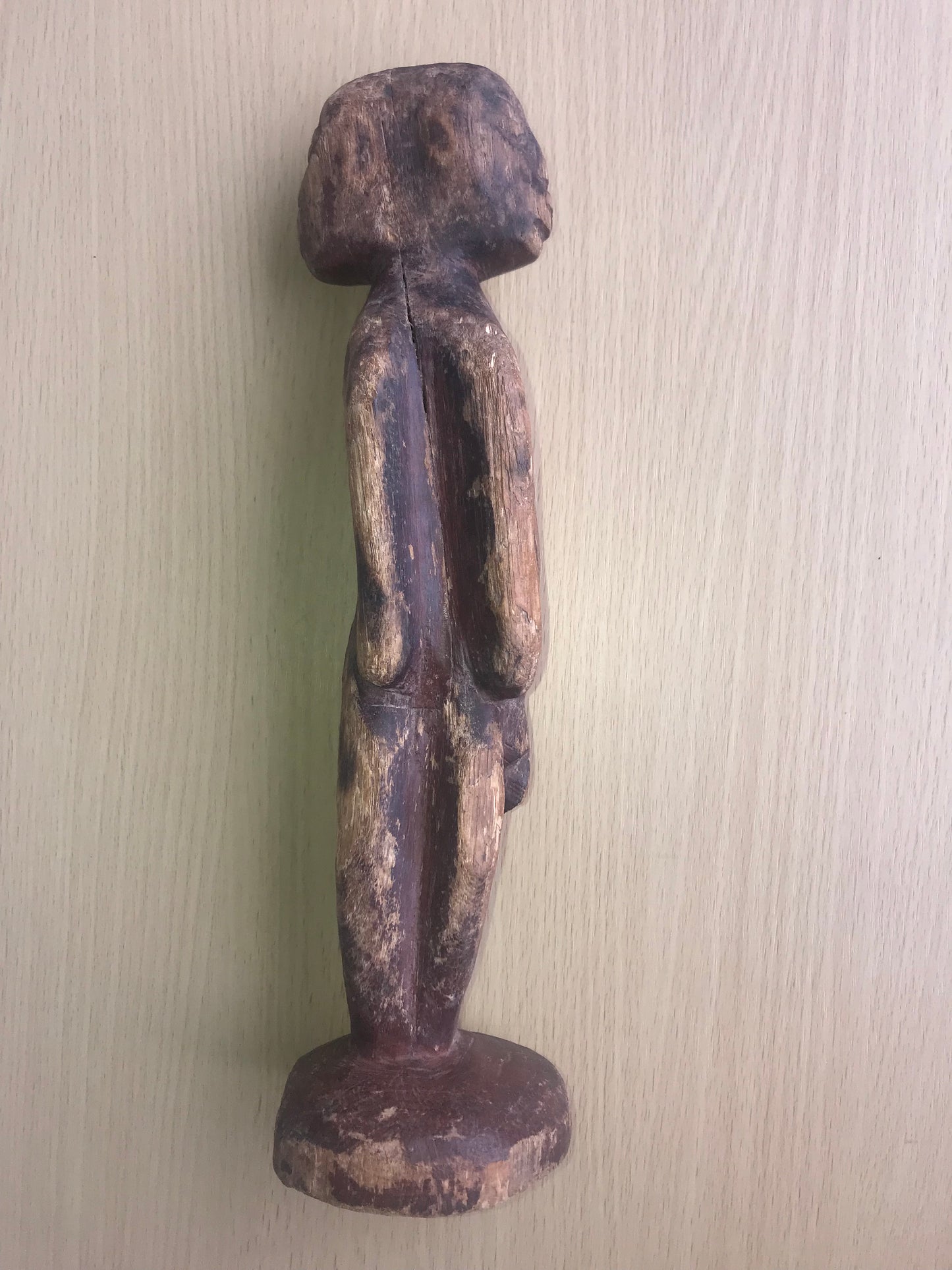 7.46 African Art: Namibia - Caprivi tribe - Healing and purification figure - 31cm