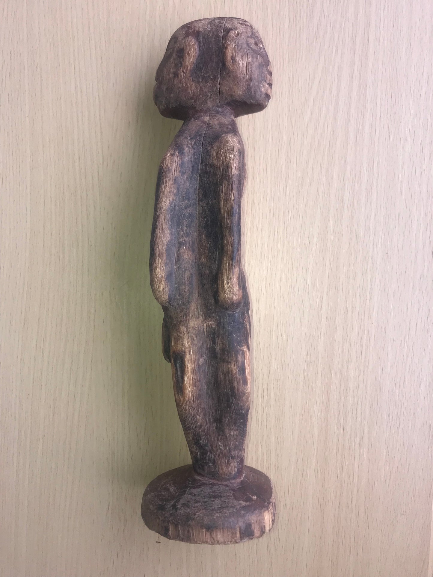 7.46 African Art: Namibia - Caprivi tribe - Healing and purification figure - 31cm