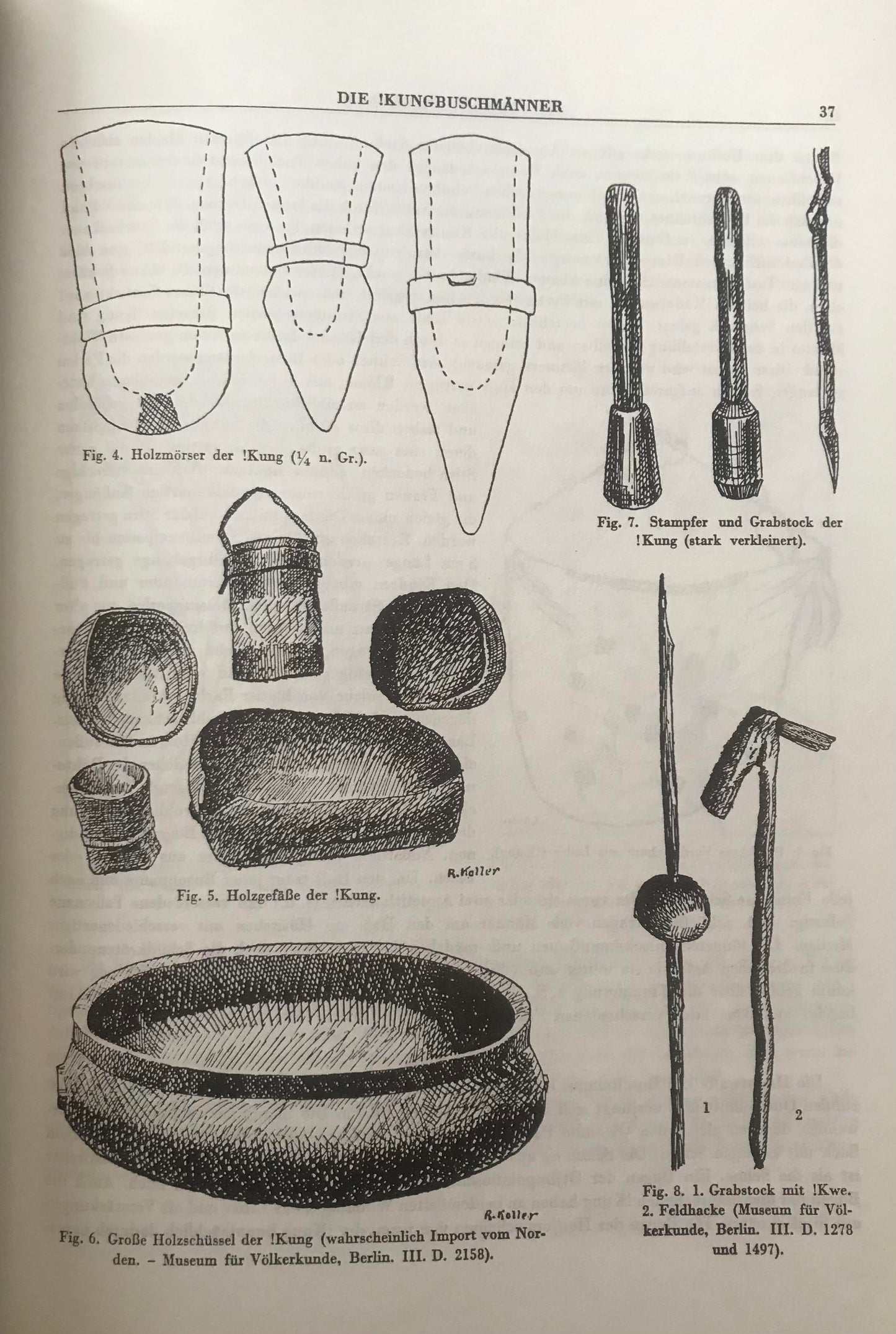 Book 0011 (0108-0109-0110)- Eingeborenenkulturen von Südwestafrika - Die Buschmänner - Viktor Lebzelter 1934, Nachdruck Peter's Antiques November 1996.