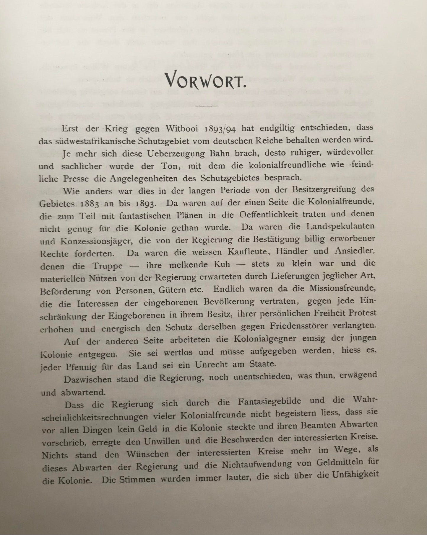 Book 0014 - Deutsch Südwest=Afrika. C.v.François - Nachdruck in Leder gebunden, 1993 Verlag : Peter's Antiques