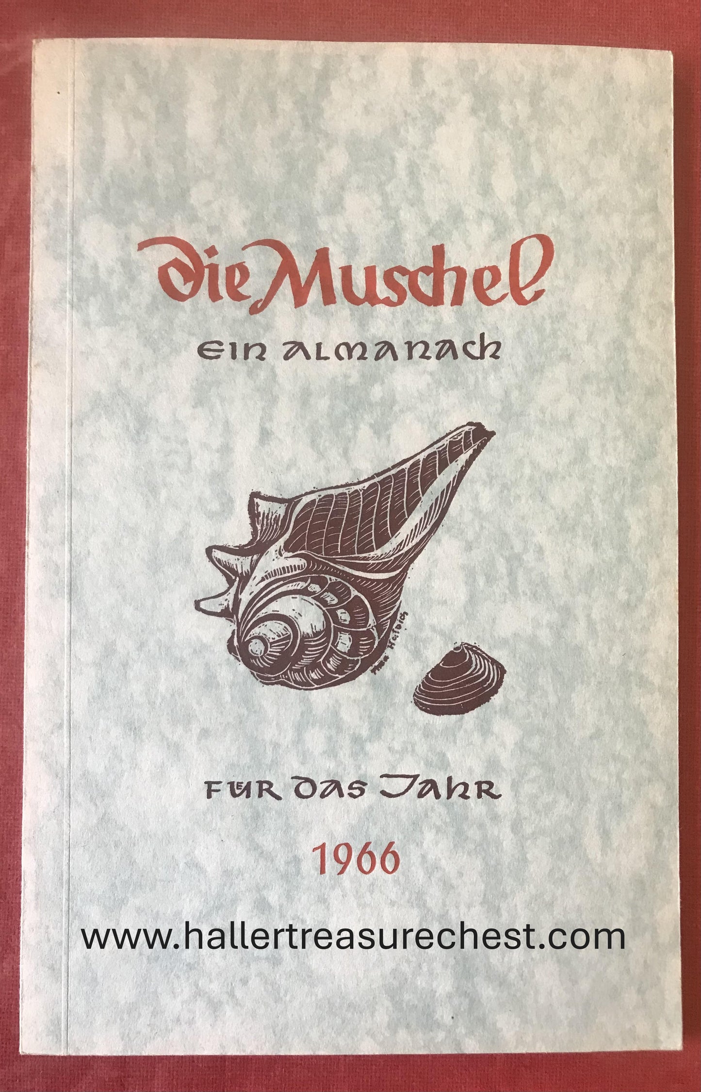 Book 2.24. SWA - Die Muschel - Ein Almanack für das Jahr 1966 / The Shell - a calendar for the year 1966