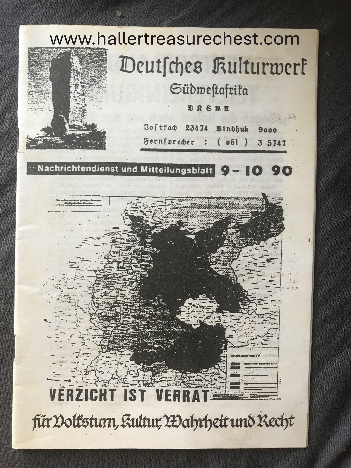 Book 2.32 SWA - Deutsches Kulturwerk Südwestafrika, 1990