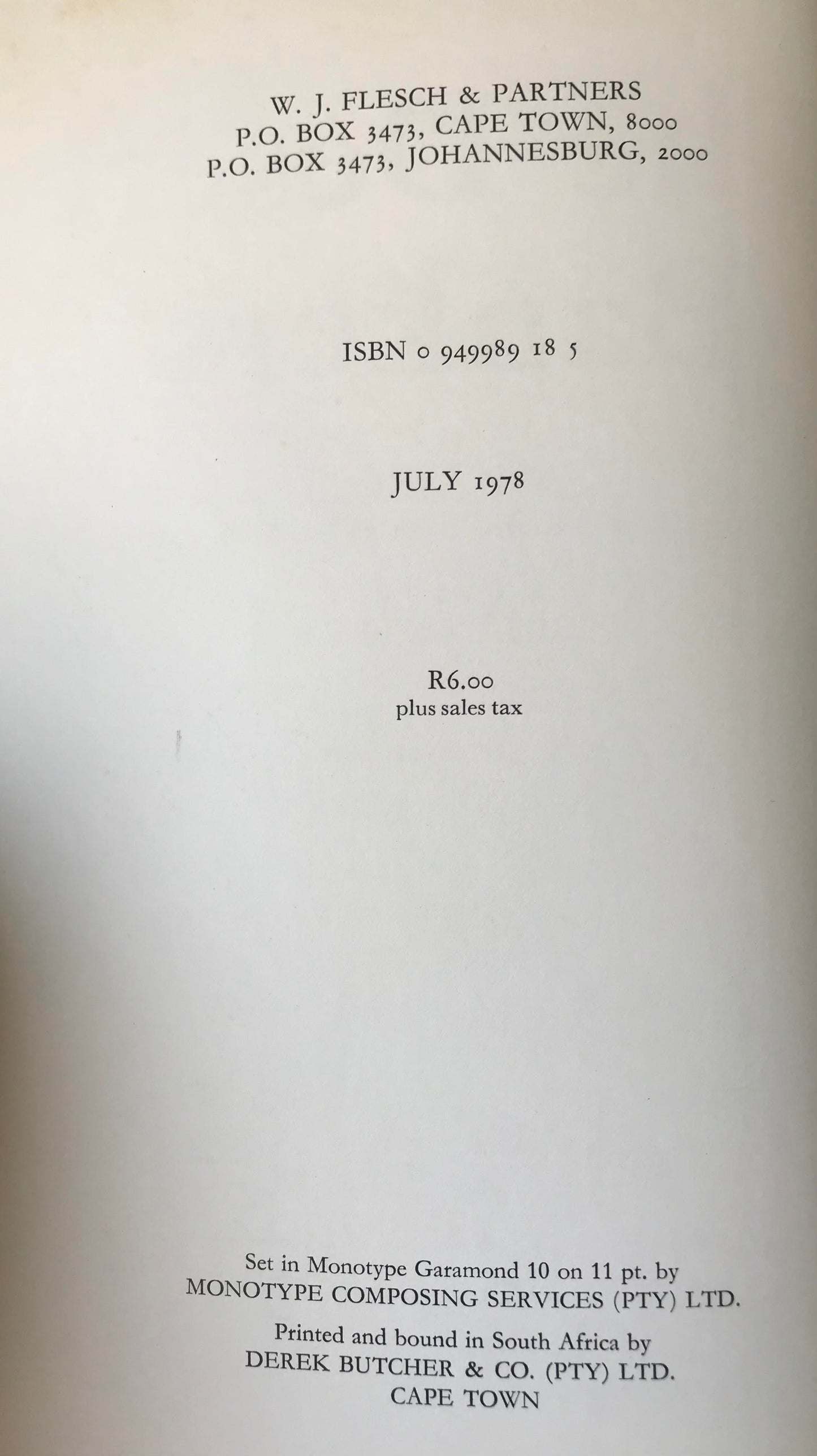 Book 2.18. SWA - The Desert Bankers - the story of Standard Bank in South West Africa, 1978