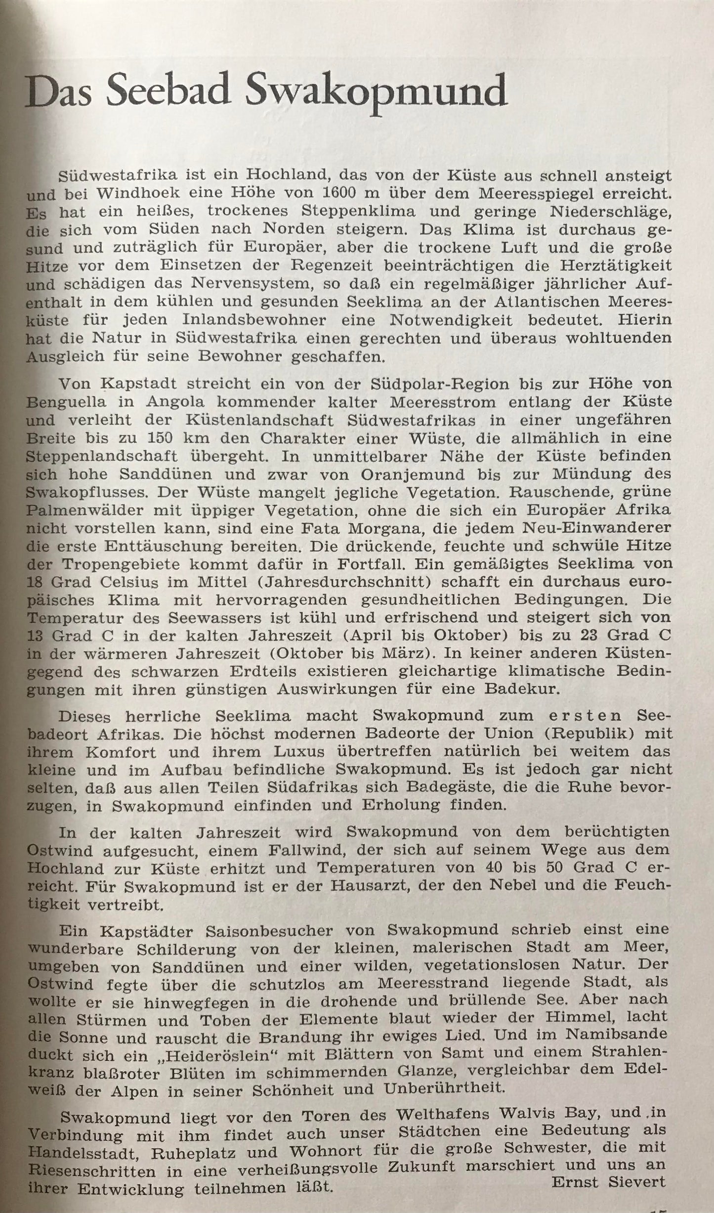 Book 2.34 SWA, Swakopmund 1962/63 Jahrbuch, Annual, jaarboek