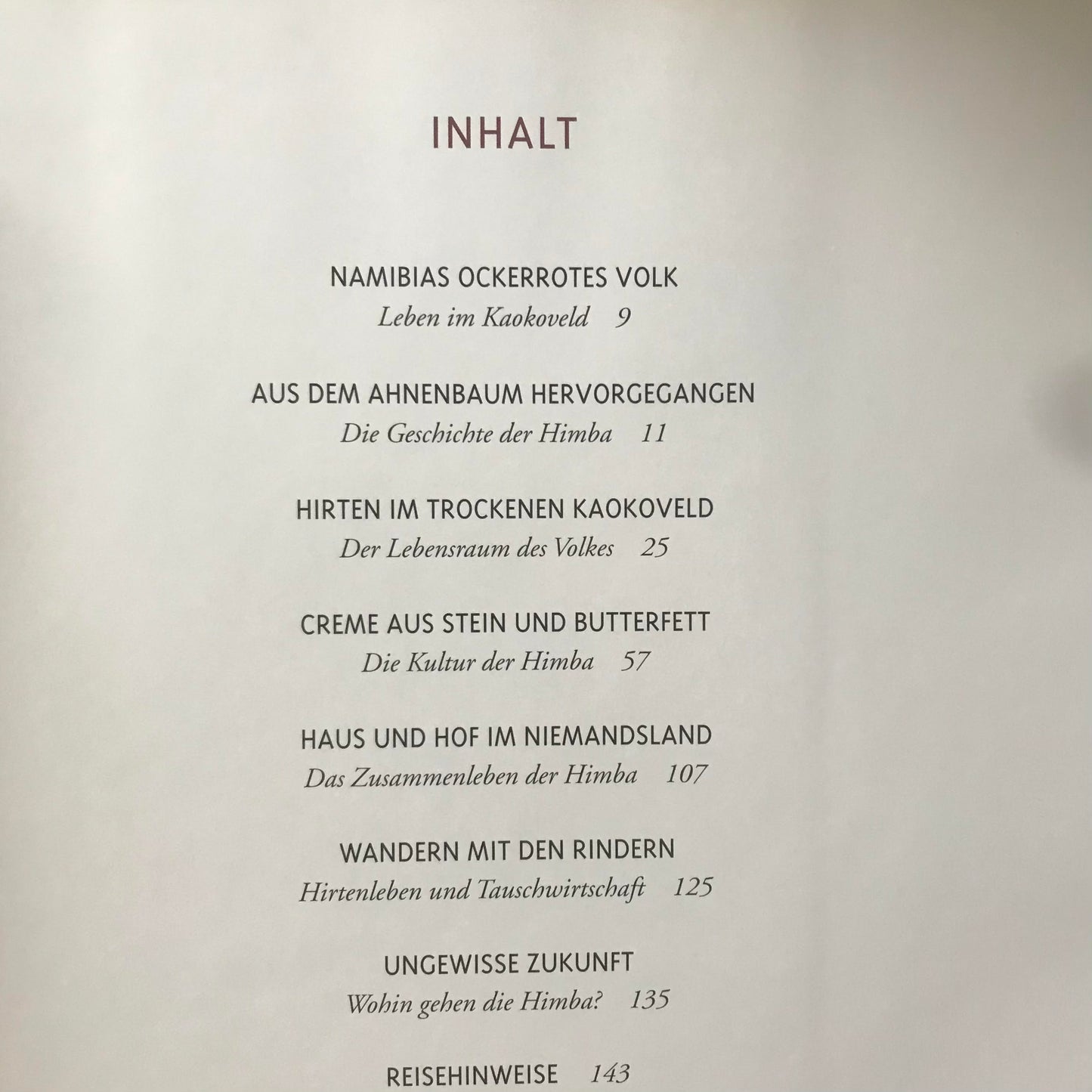 Book 2.44. SWA HIMBA - Namibias ockerrotes Volk, Klaus G.Förg / HIMBA - Namibia's ochre-red people