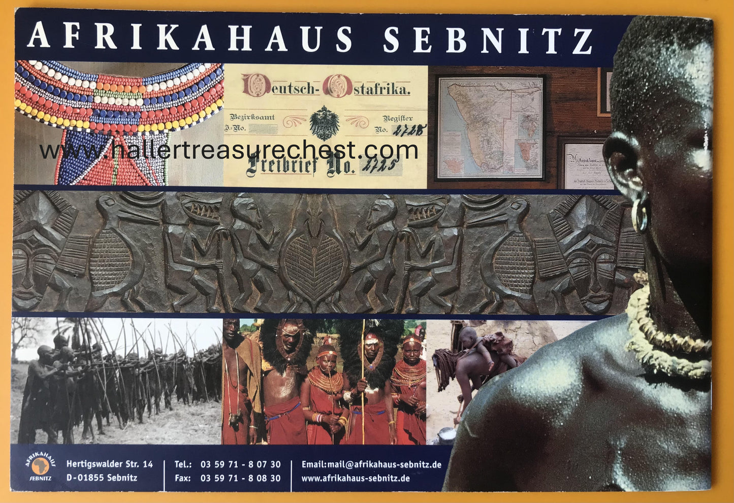 Book 2.5. Afrikahaus Sebnitz - Begleitheft zur Ausstellung 2001 / Afrika house Sebnitz - brochure to the exhibition 2001