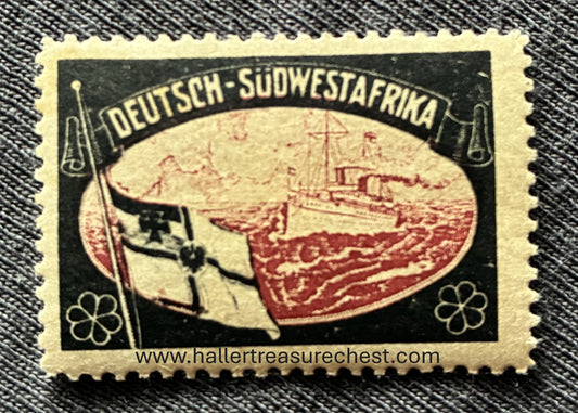 DSWA Nord / Süd 1 - DSWA Marke ohne Nennwert /  GSWA Stamp without printed Value on