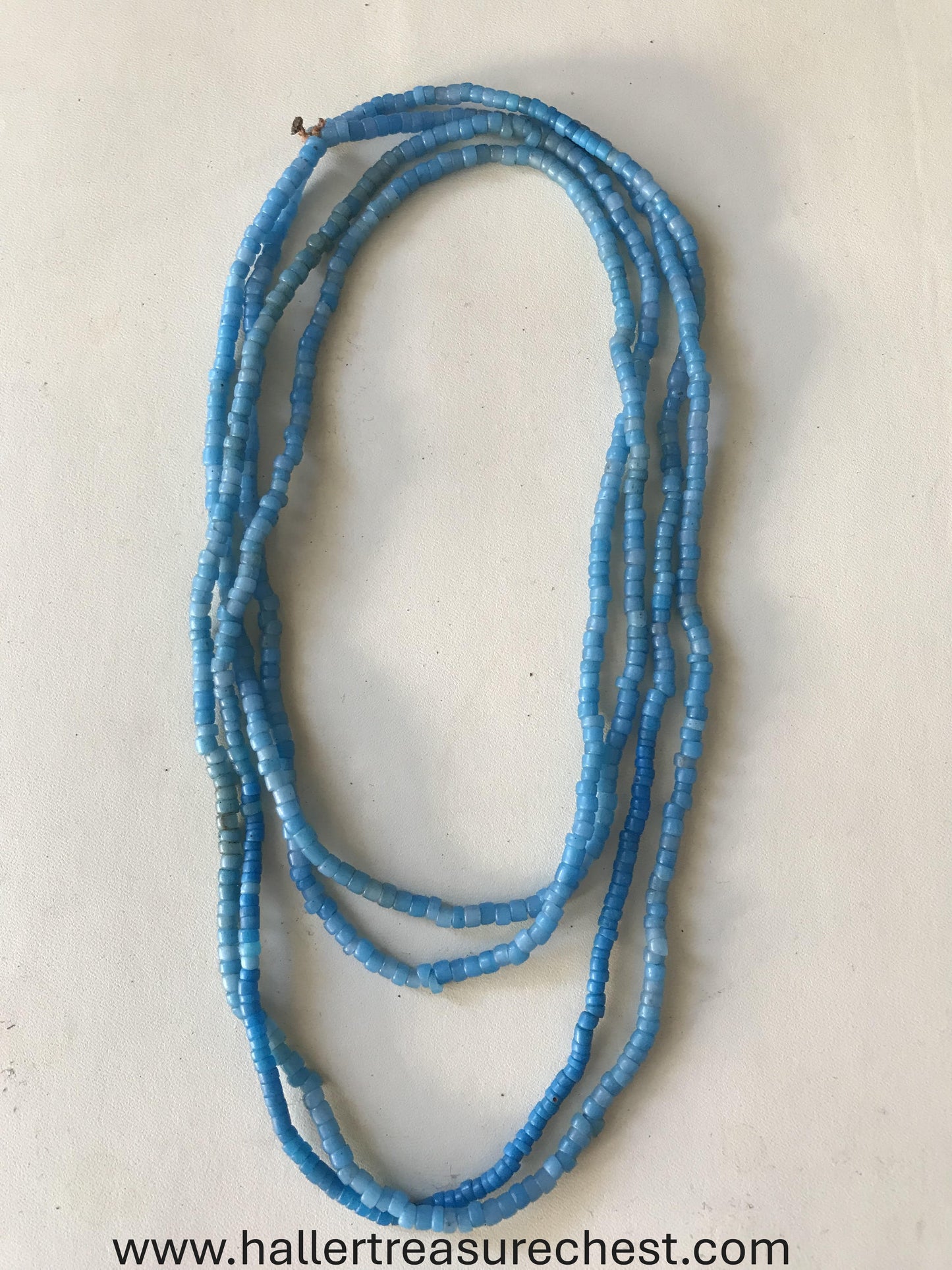 Jewellery 1.9. Traditionelle Halskette aus Glasperlen des namibischen Owambo-Stammes / Traditional necklace made of glass beads from the Namibian Owambo tribe