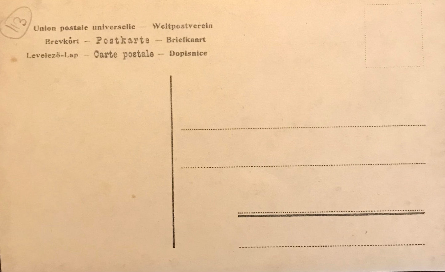 PC0017 - GSWA postcard - search for diamonds / DSWA Postkarte - Diamantensuche - Union postale universelle