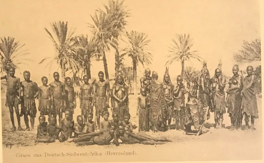 PC 0045 GSWA Postcard - Greetings from Hereroland / DSWA Postkarte - Grüsse aus dem Hereroland - Peter's Antiques