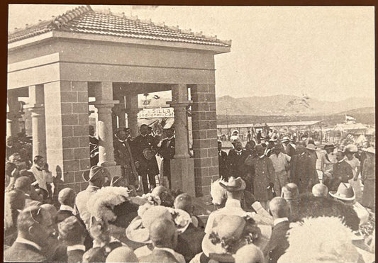 PC 0074 - Gebäude zur Landesausstellung 1914 (heute DHPS), Windhuk, DSWA / Building for the 1914 National Exhibition (today DHPS), Windhoek, DSWA