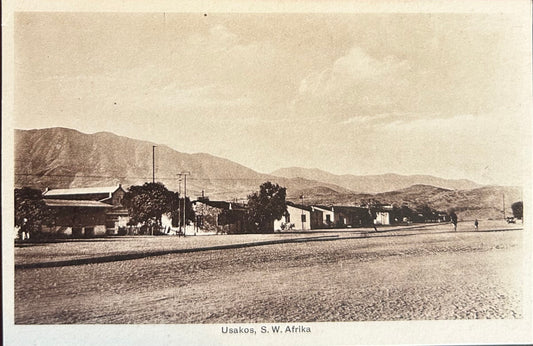 PC 0077 - SWA - Usakos, in der Nähe des Bahnhof / SWA - Usakos, close to the train station