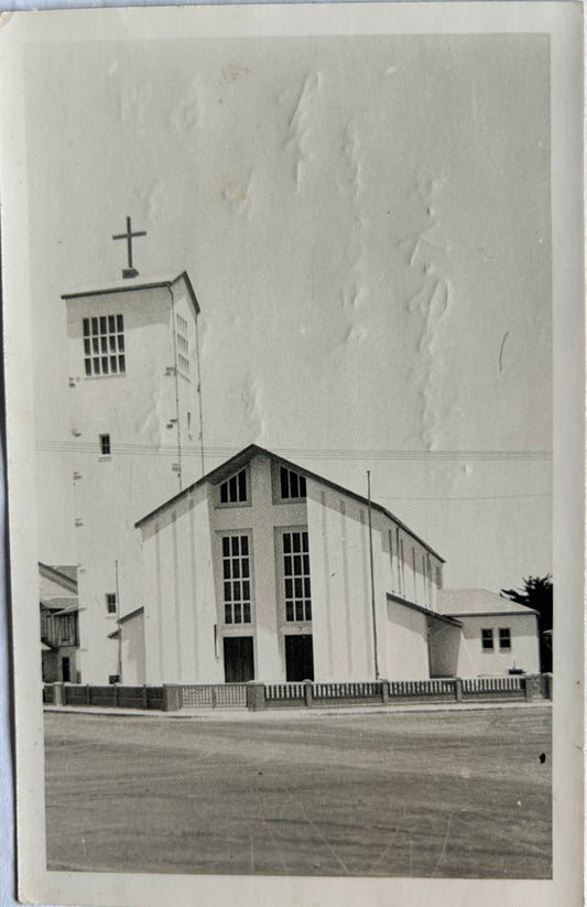 PC 0093 - SWA - neue katholische Kirche, Swakopmund, 1960er / SWA - New Catholic Church, Swakopmund, 1960s
